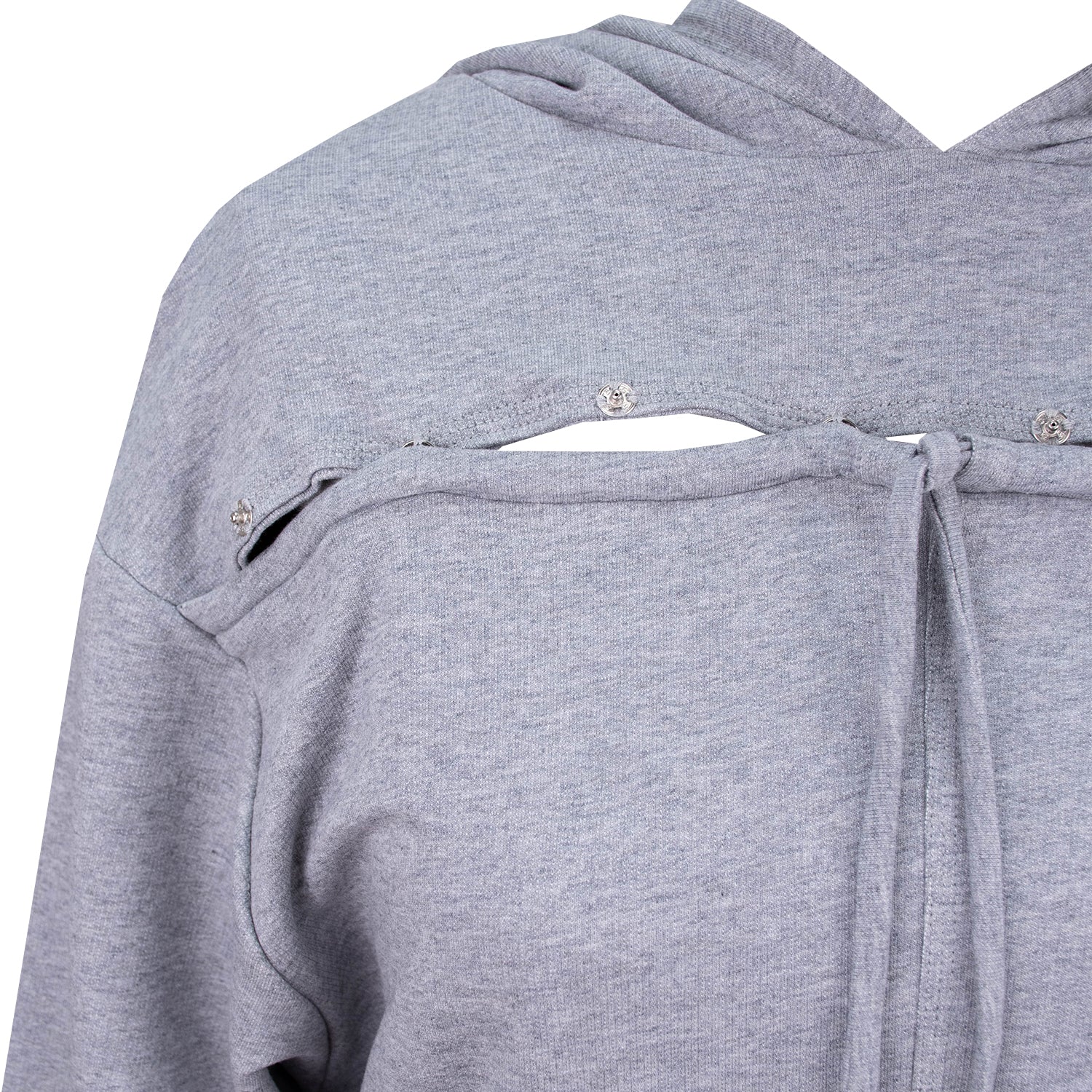 TOILÈ STUDIOS - Slash Hoodie - Grey