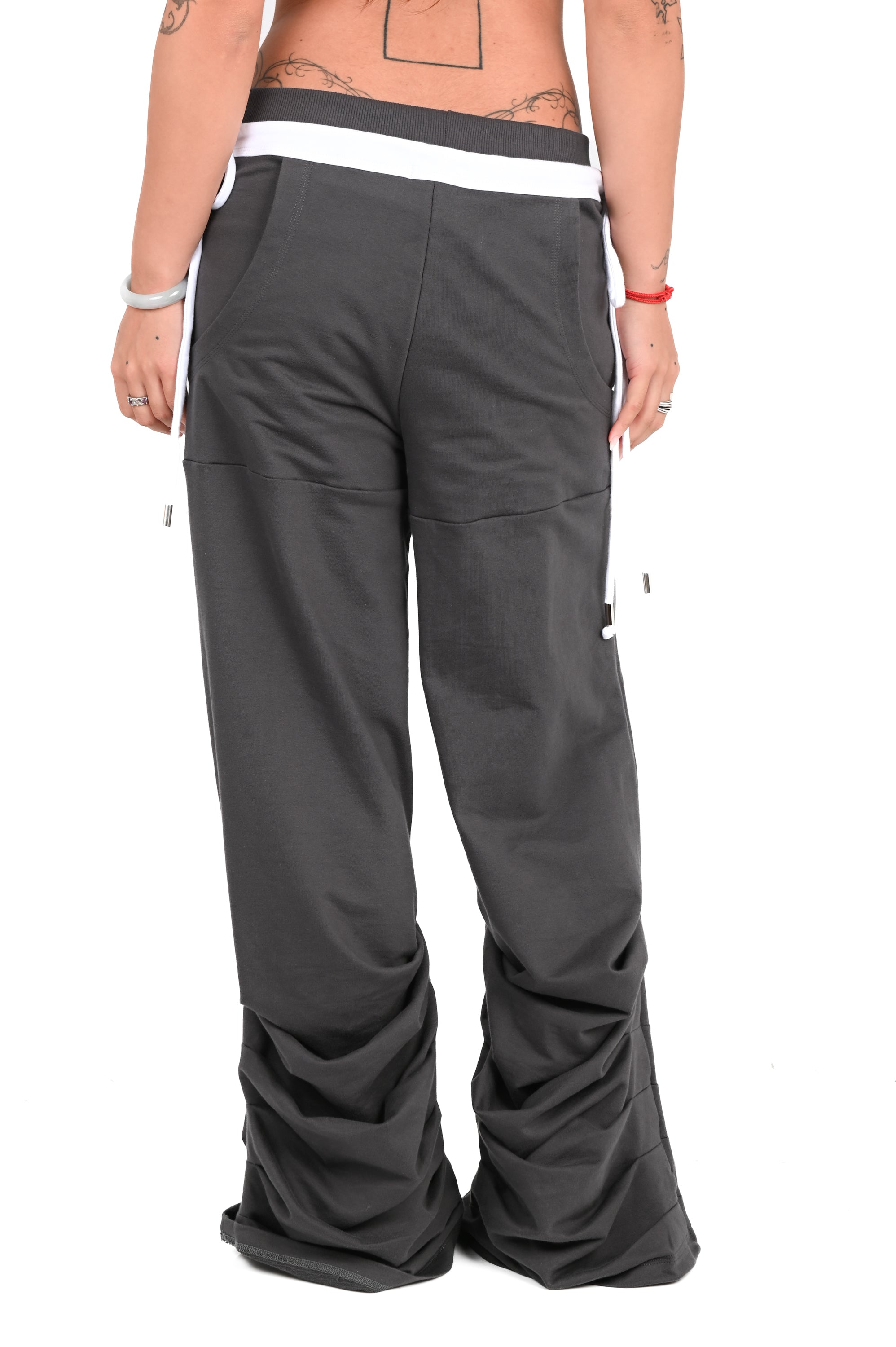 TOILÈ STUDIOS - Detachable Snap Slacks - Charcoal
