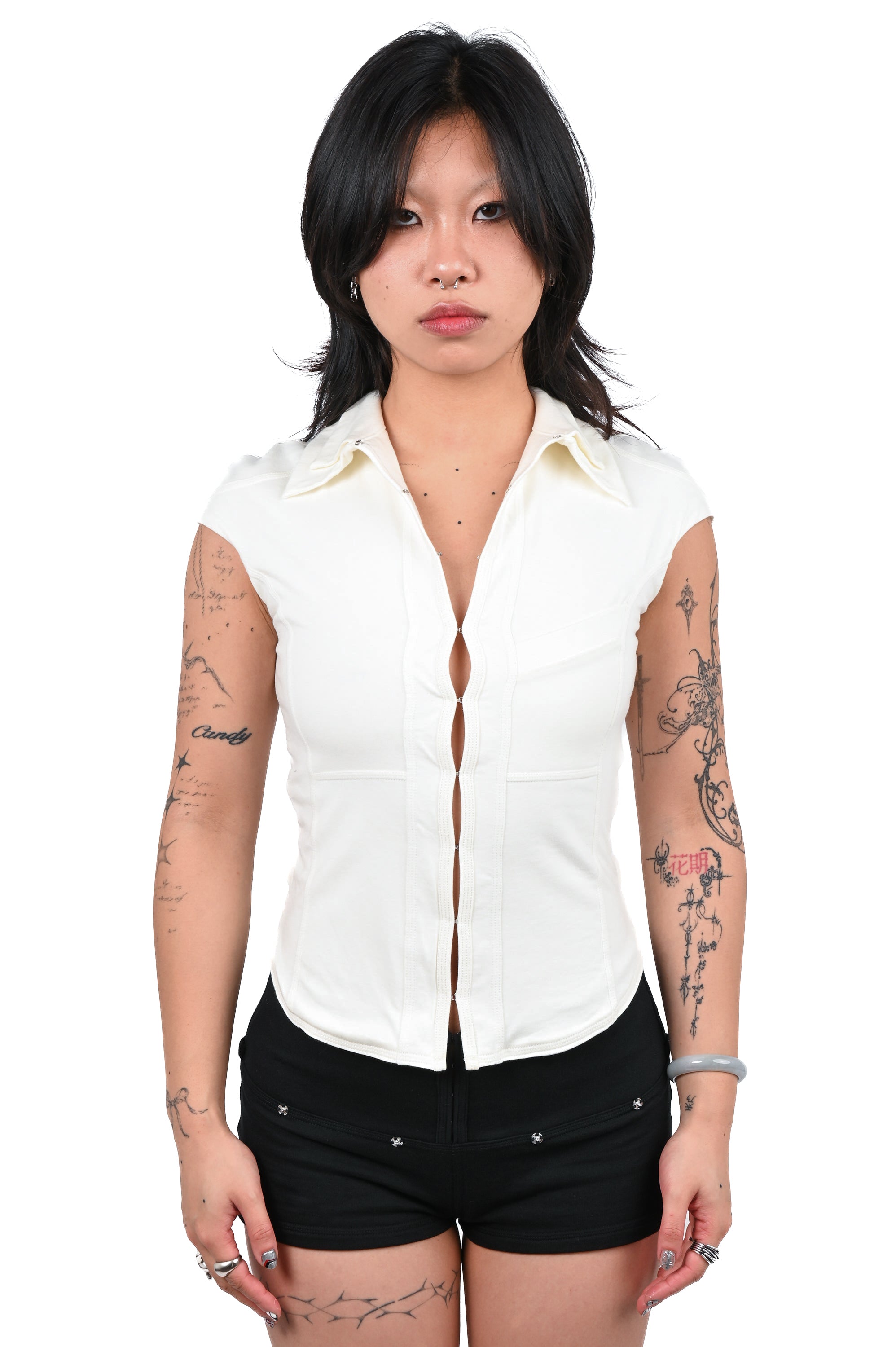 TOILÈ STUDIOS - Armor Short Sleeve - Bone