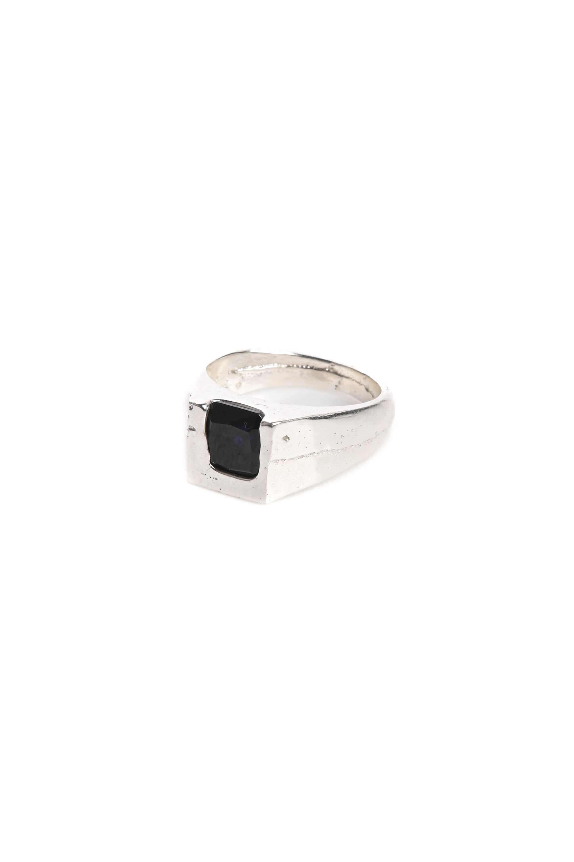 Uncelebrated Jewellery - Square Single Signet - Black