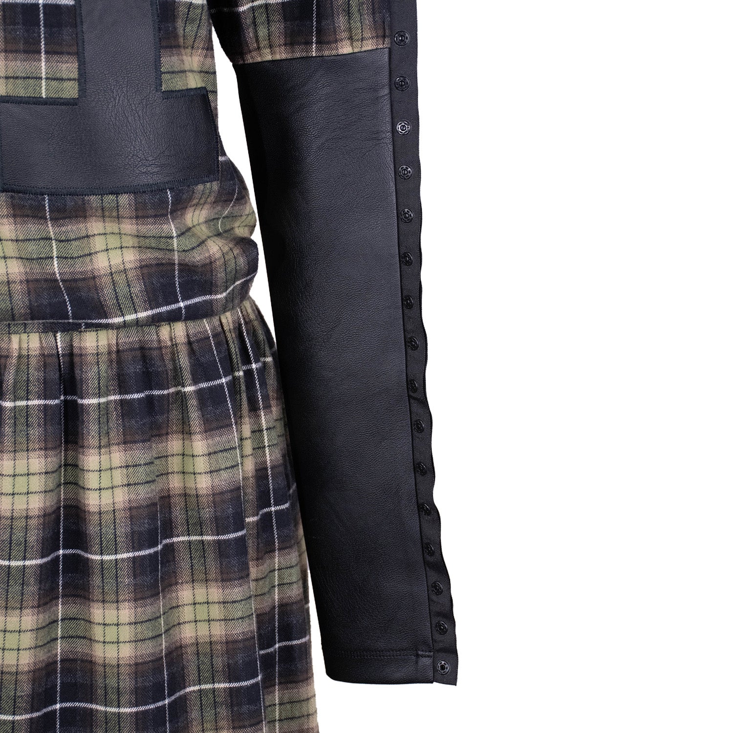 Urte Kat - Snap 01 Dress - Tartan
