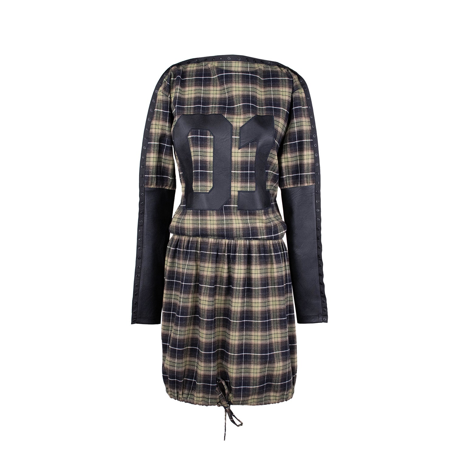 Urte Kat - Snap 01 Dress - Tartan