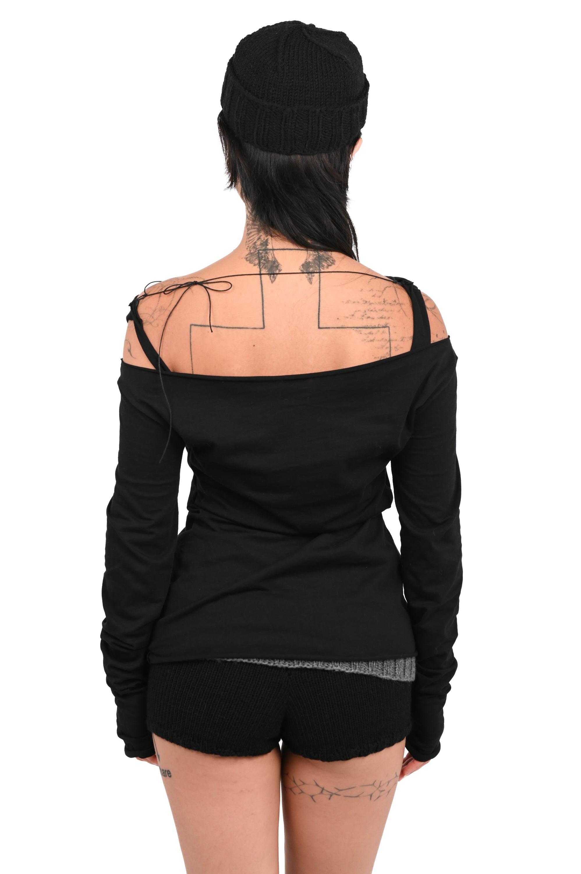 V4K - Longsleeve Shades Top - Black