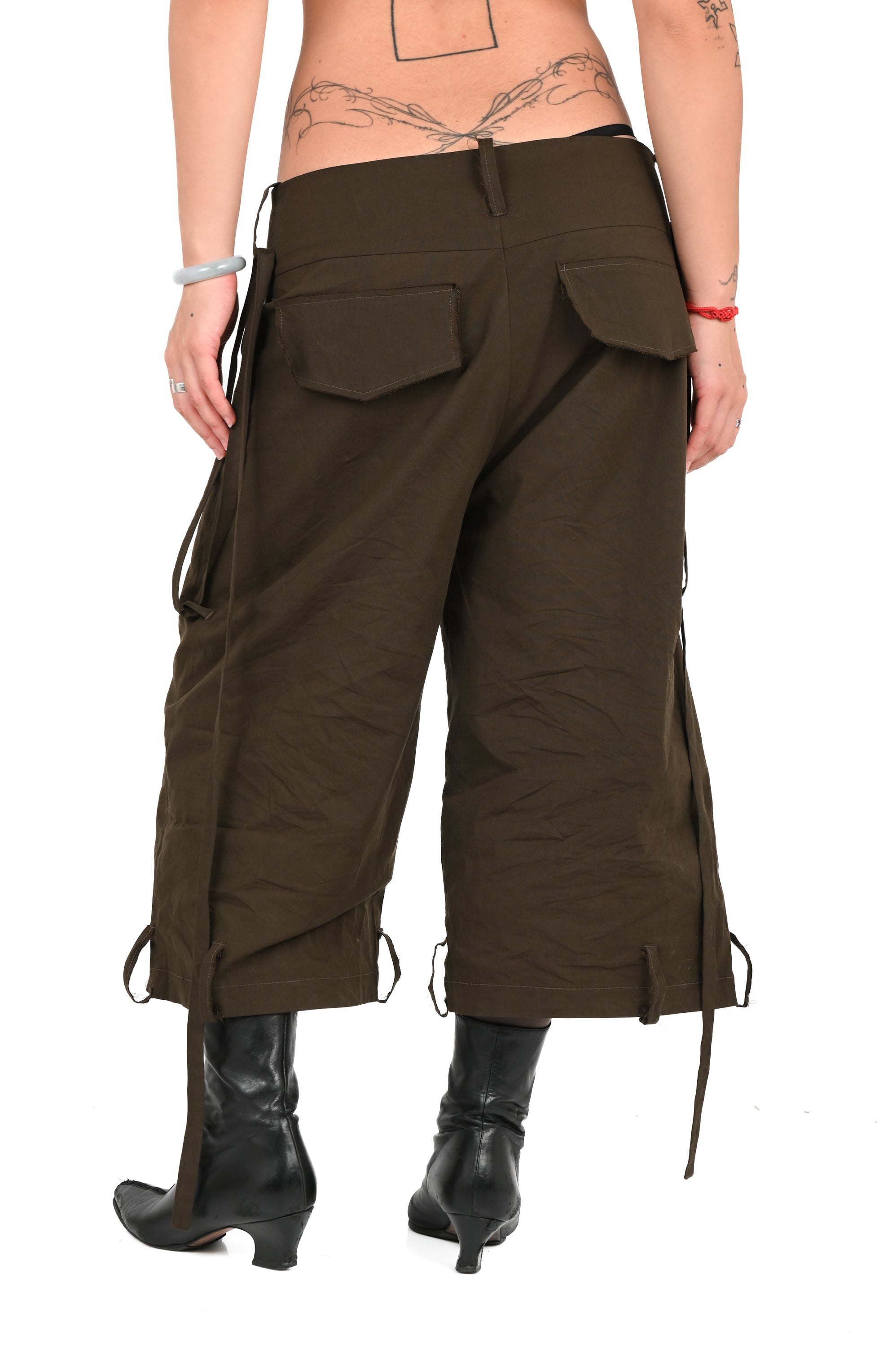 V4K - Field Days Capri Pants - Brown