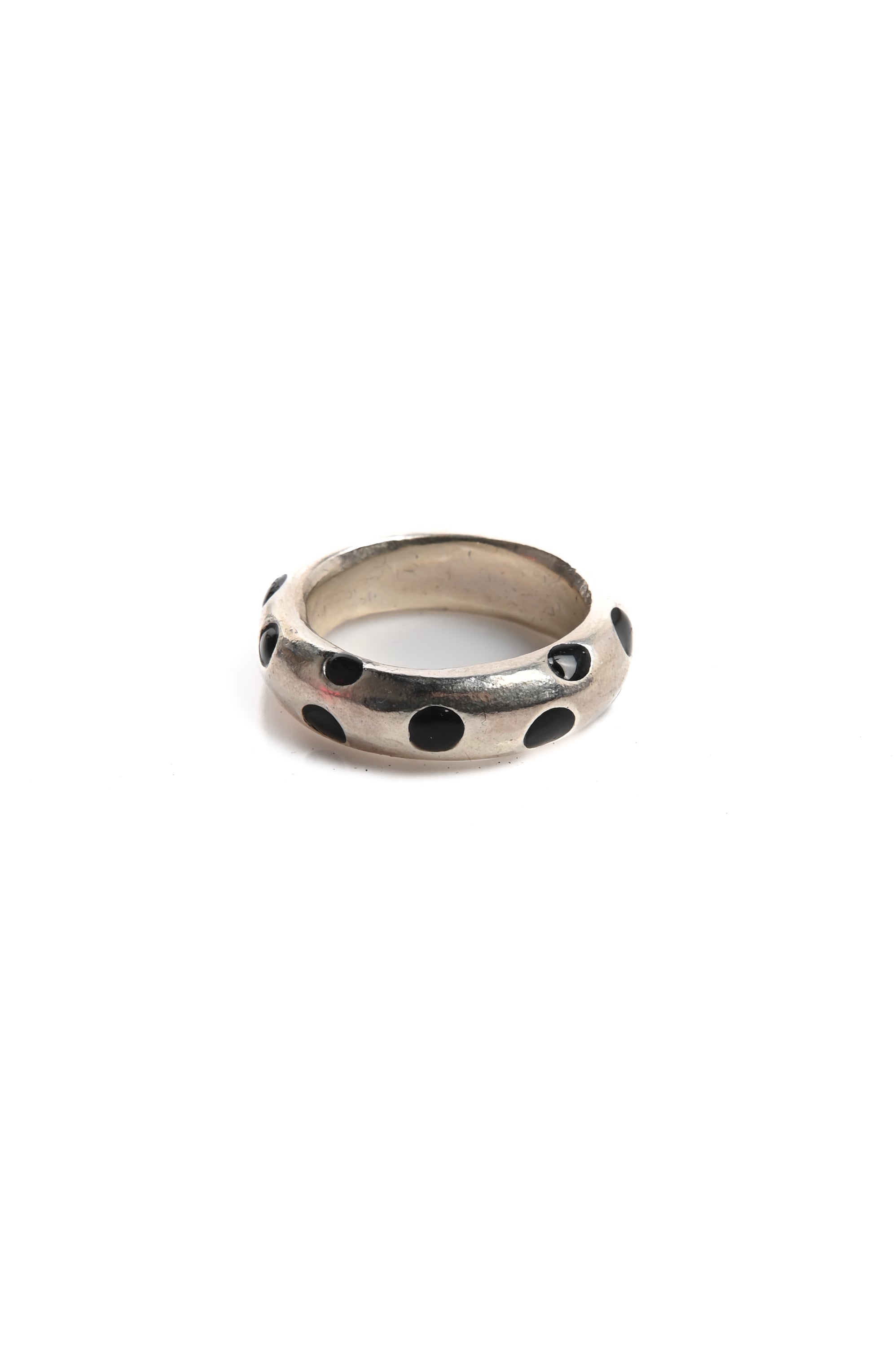 Vitamin+J - Polka Dot Ring - Silver