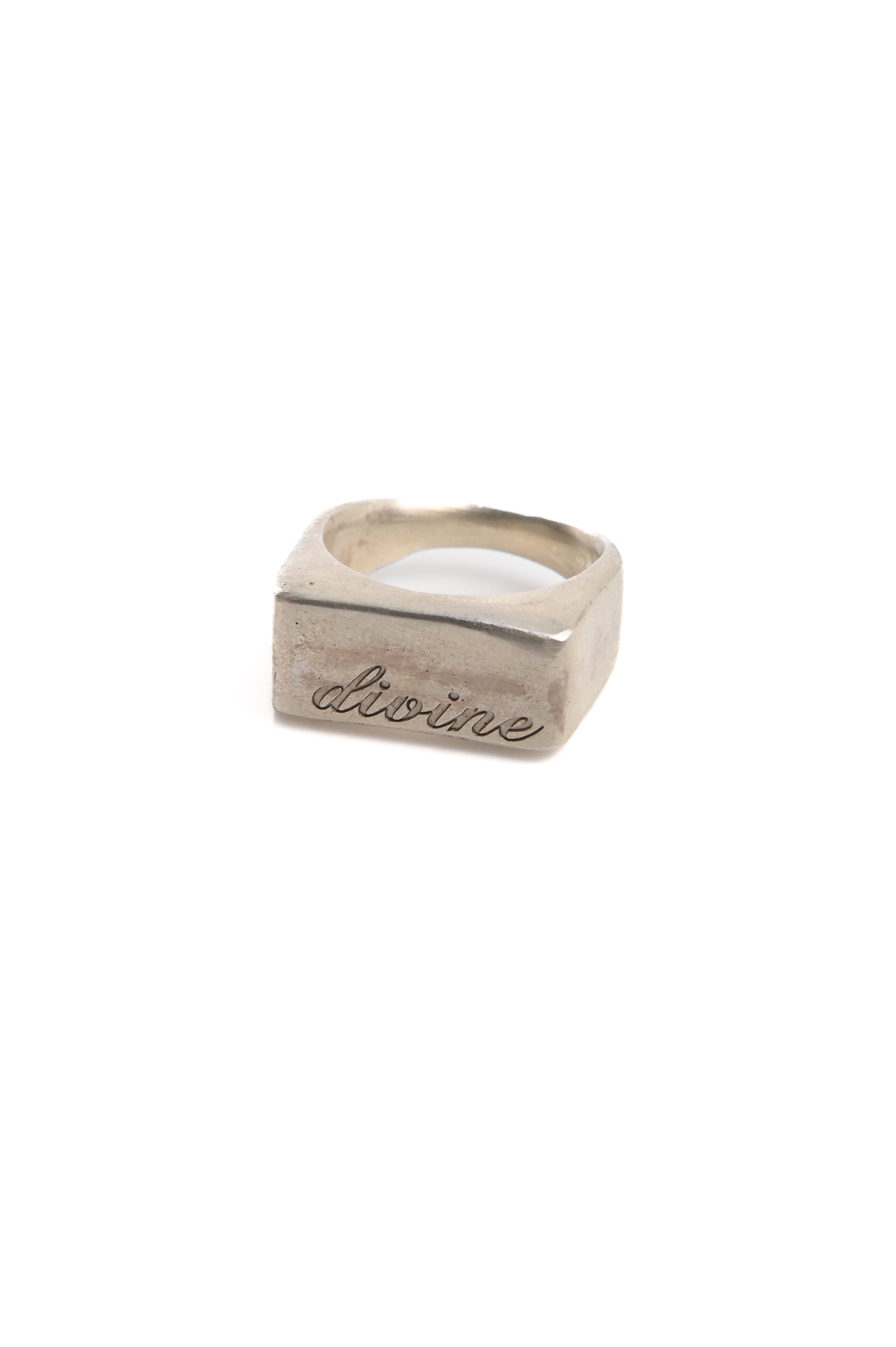Vitamin+J - Divine Skinny Signet - Silver