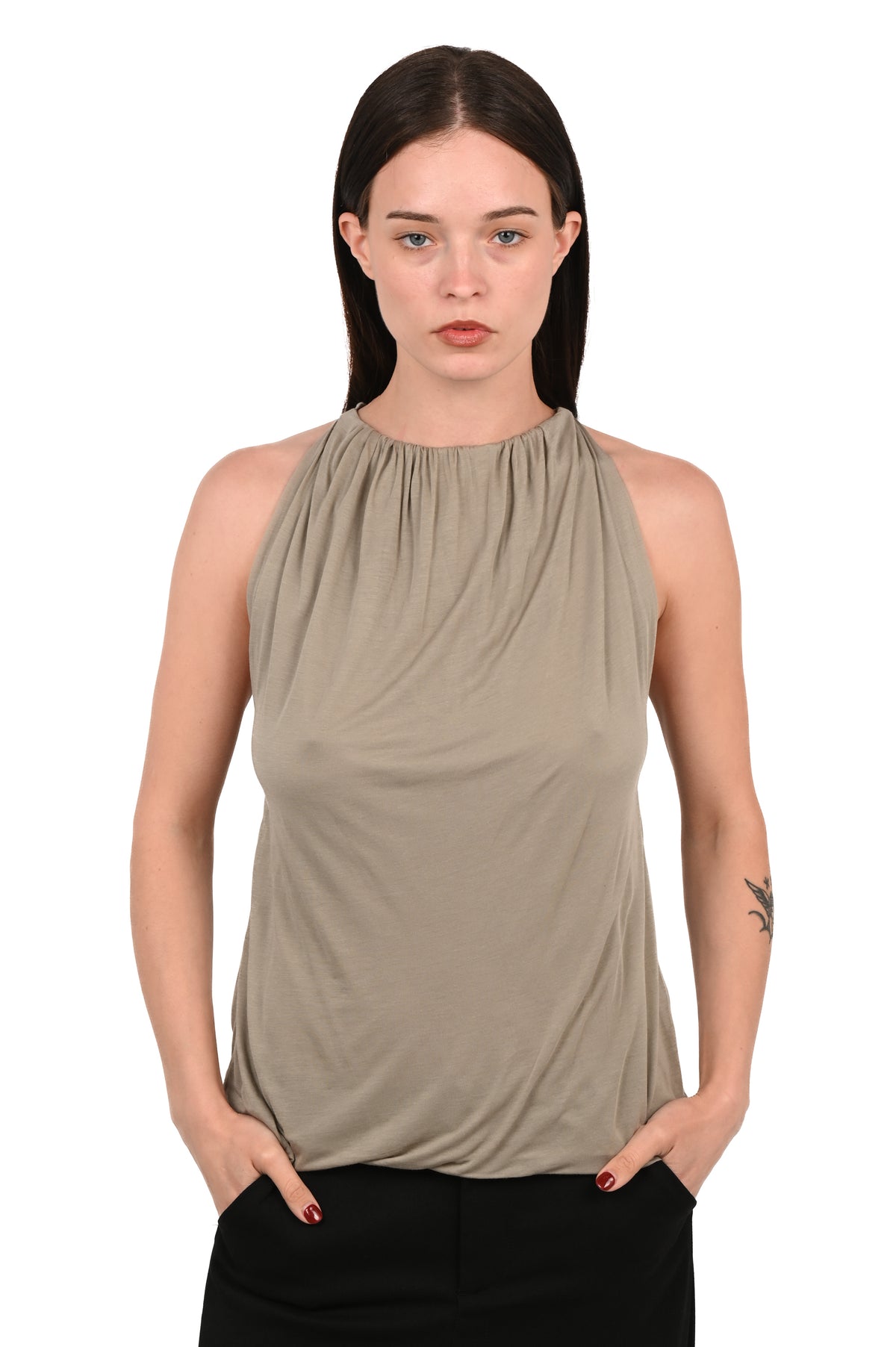 Geel - Perla Top - Khaki