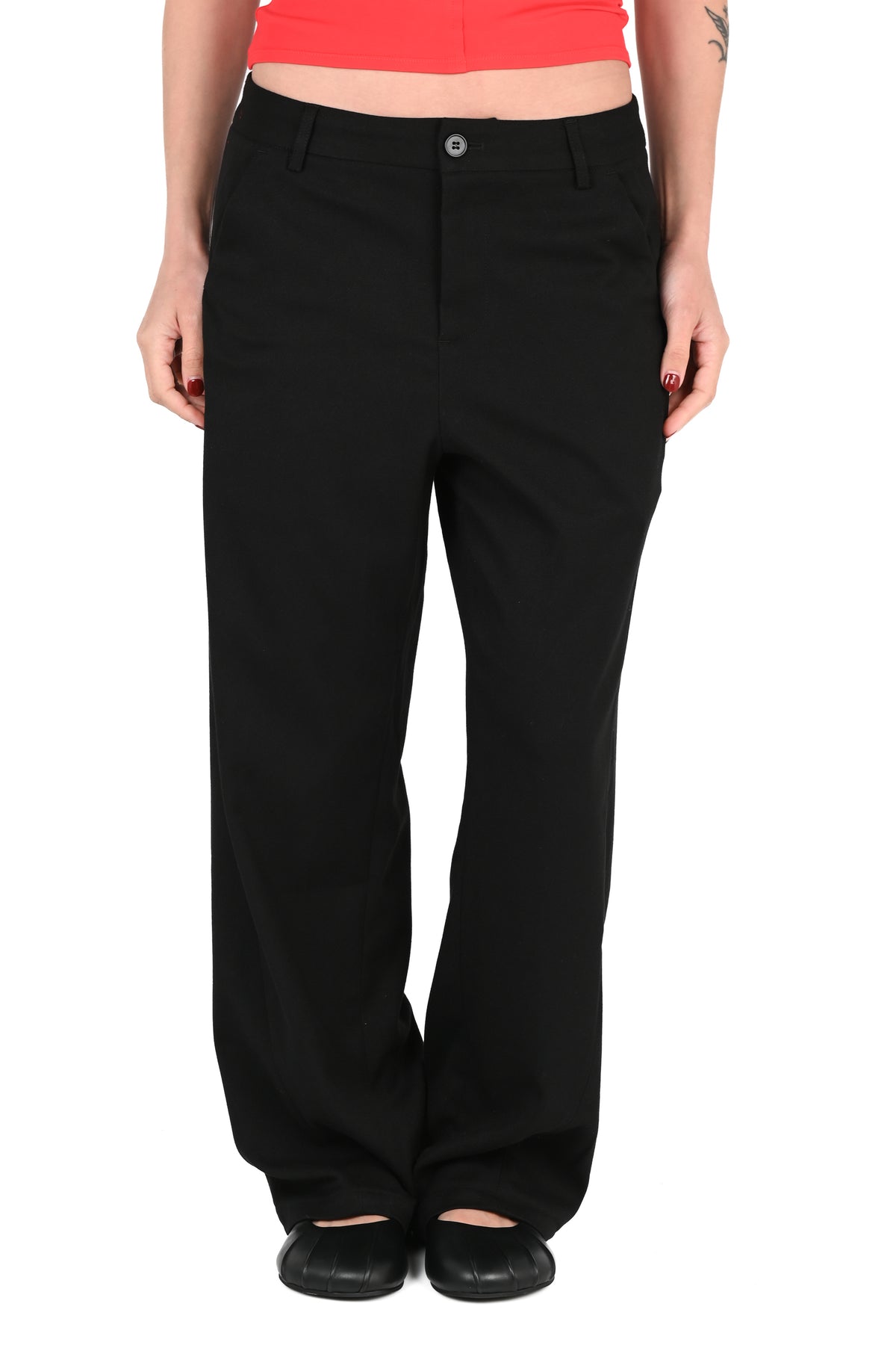 Geel - Andy Trouser - Black
