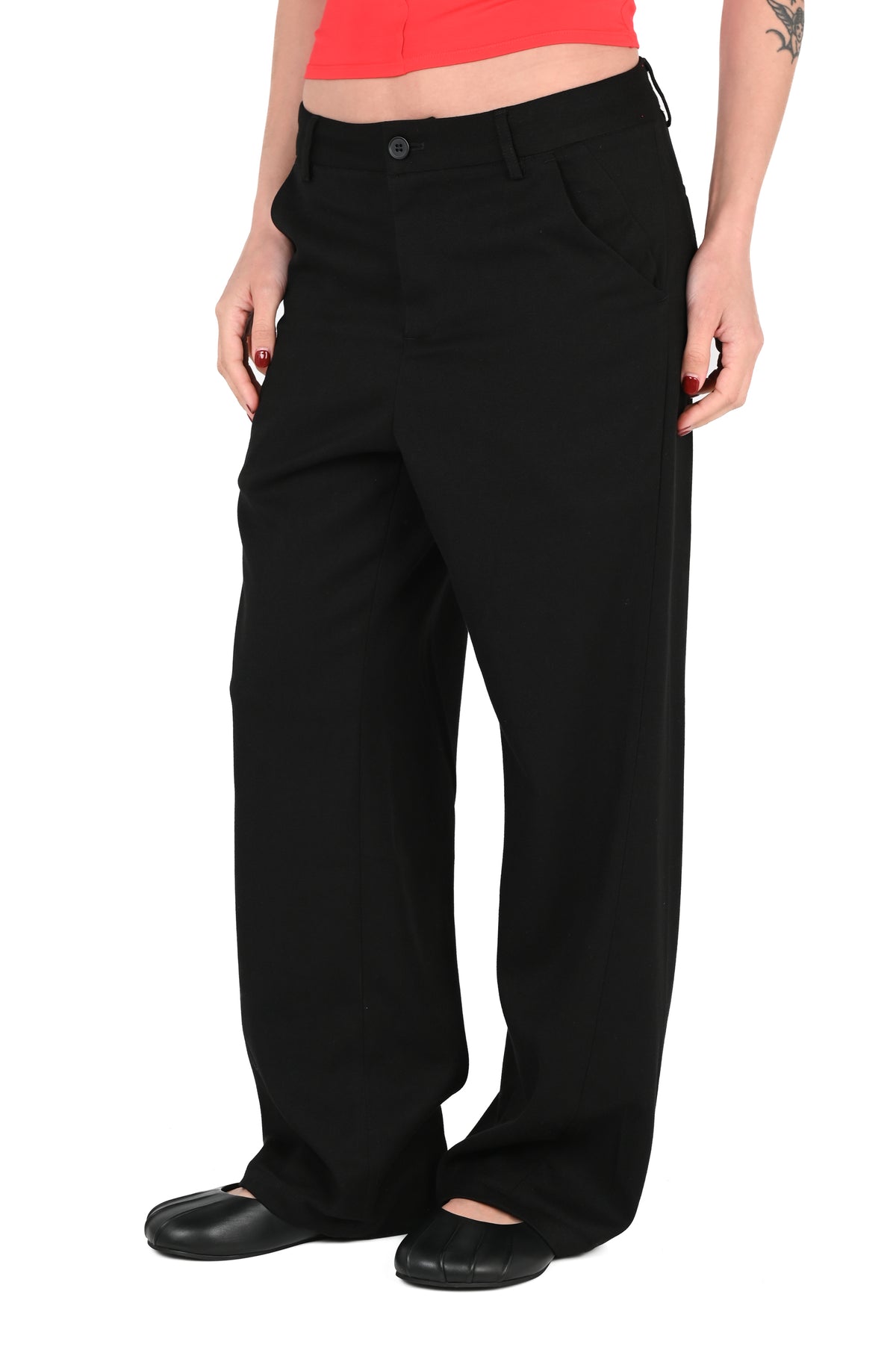 Geel - Andy Trouser - Black
