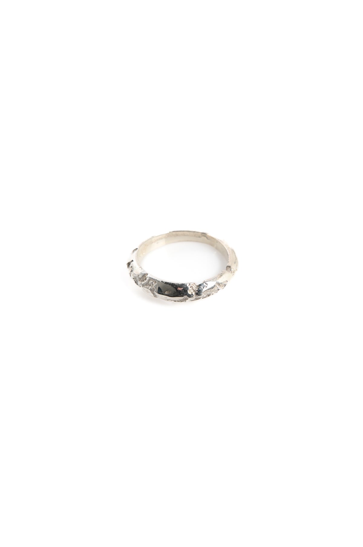Brent Ruby - 1/1 Plain Band - Silver
