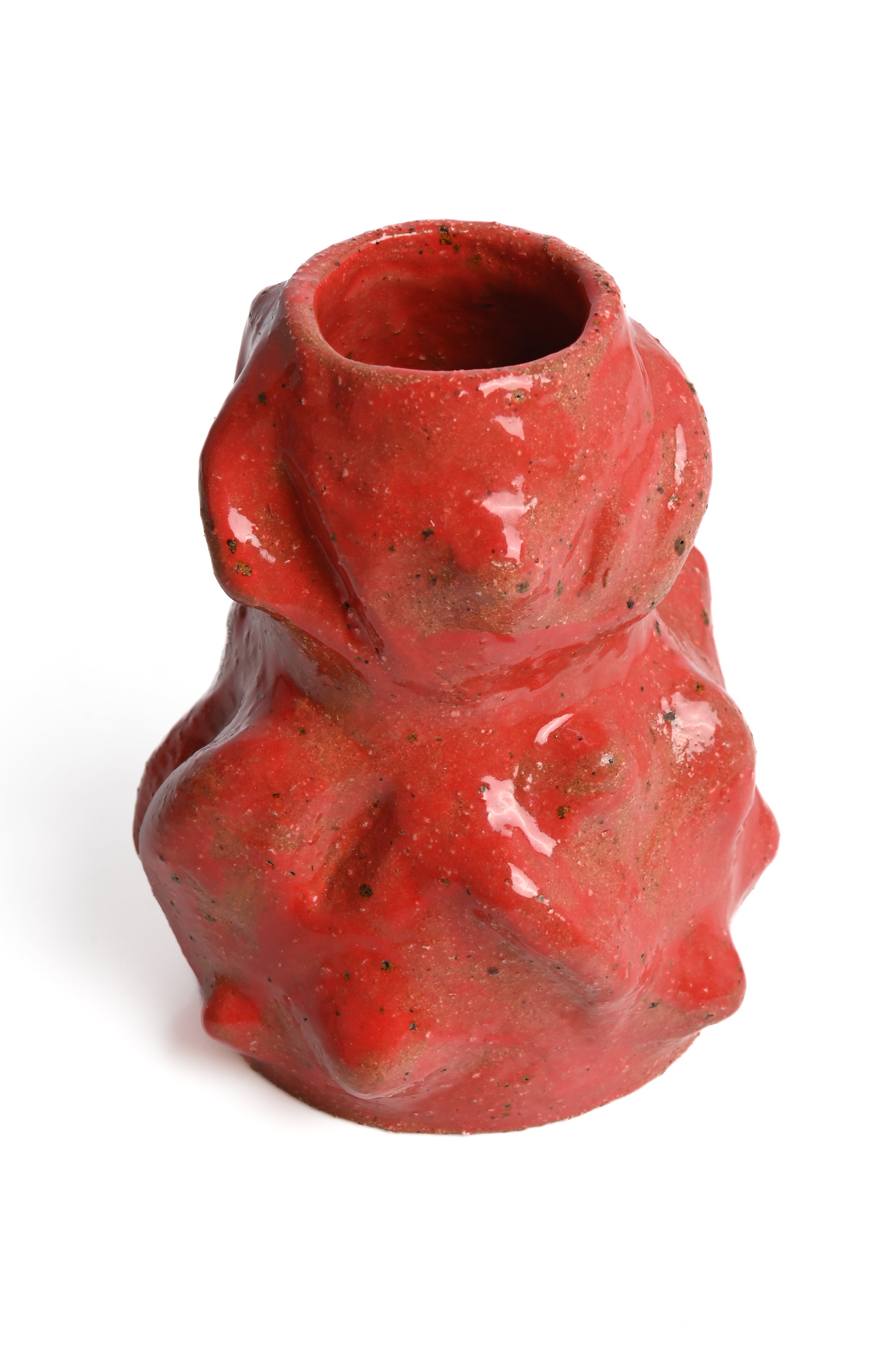 Alysha Jenkins Ceramics - Gum Vessel - Coral