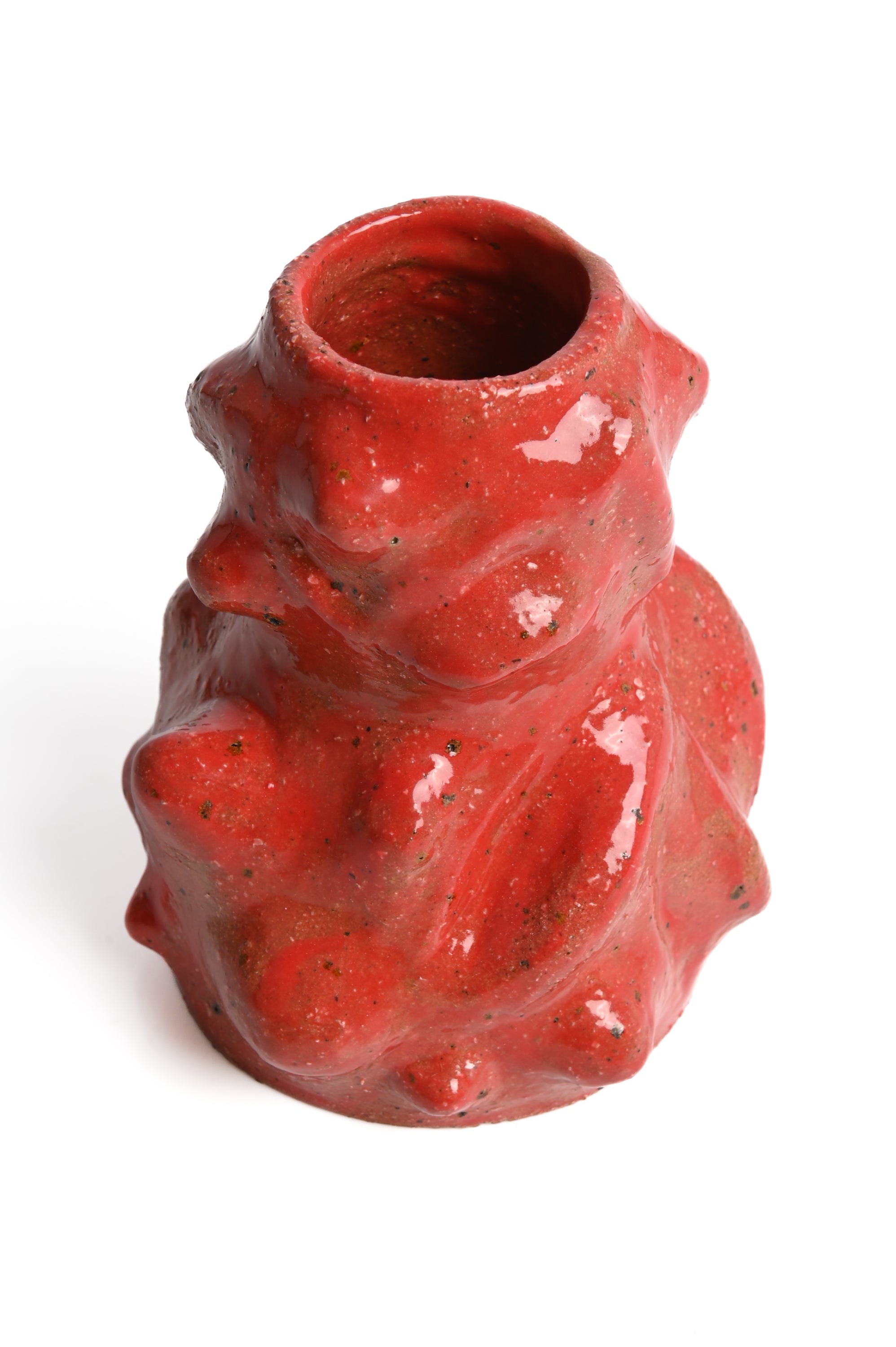 Alysha Jenkins Ceramics - Gum Vessel - Coral
