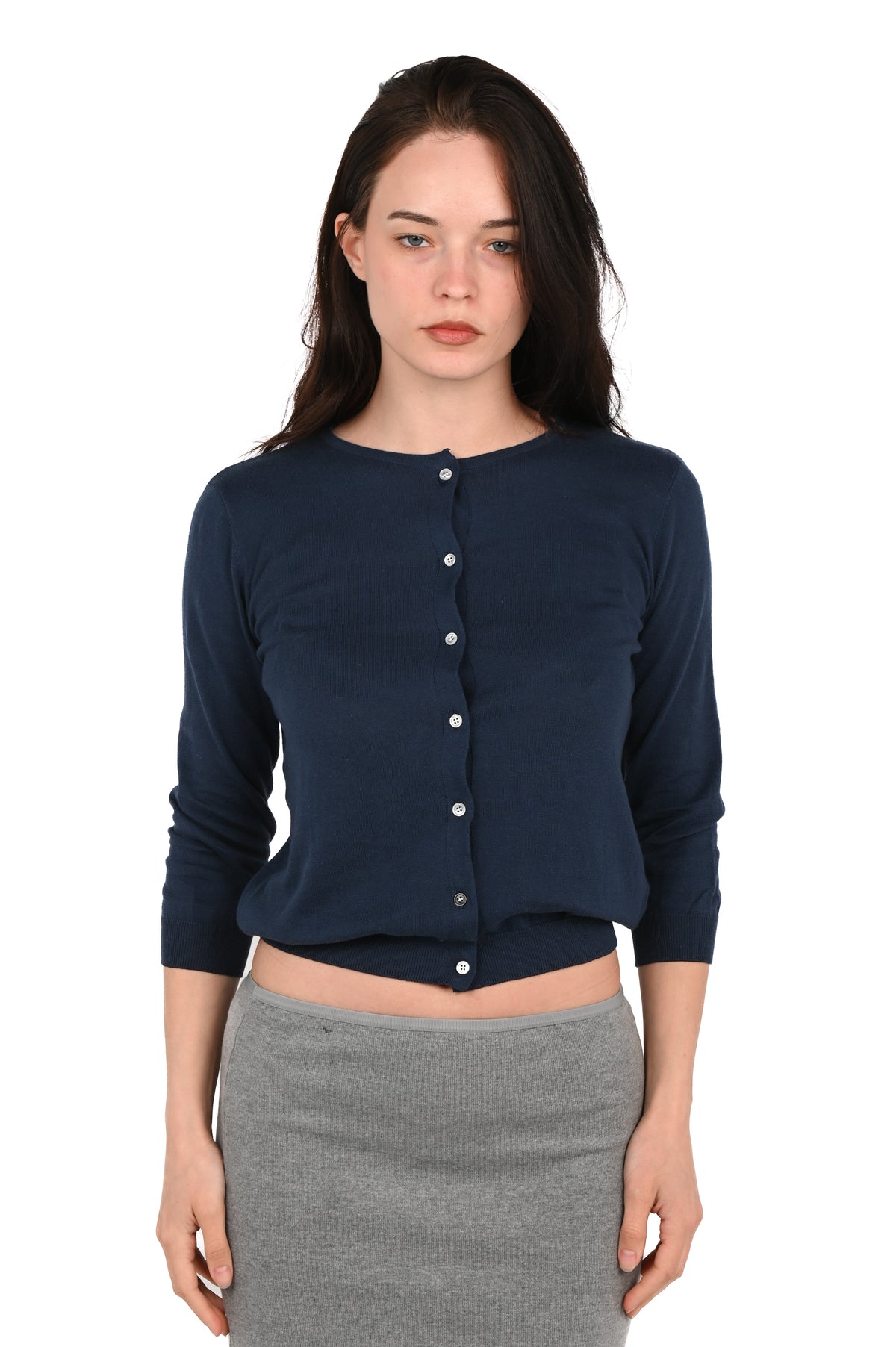 Geel - Olivia Cardigan - Navy