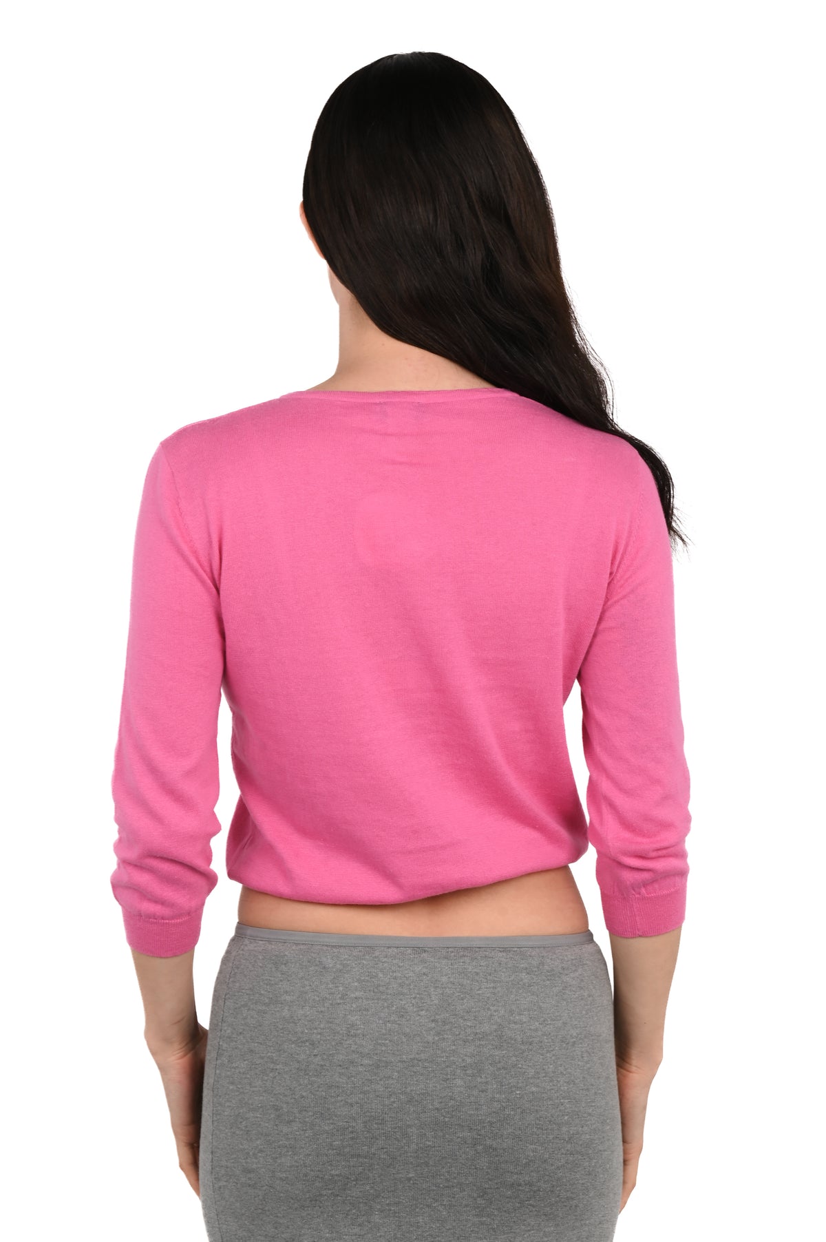 Geel - Olivia Cardigan - Magenta