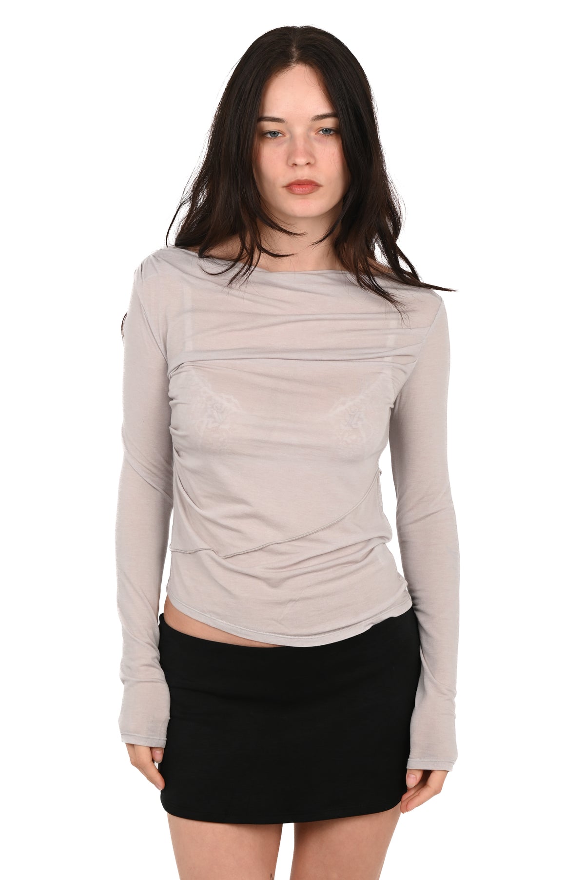 Geel - Drew Top - Fog