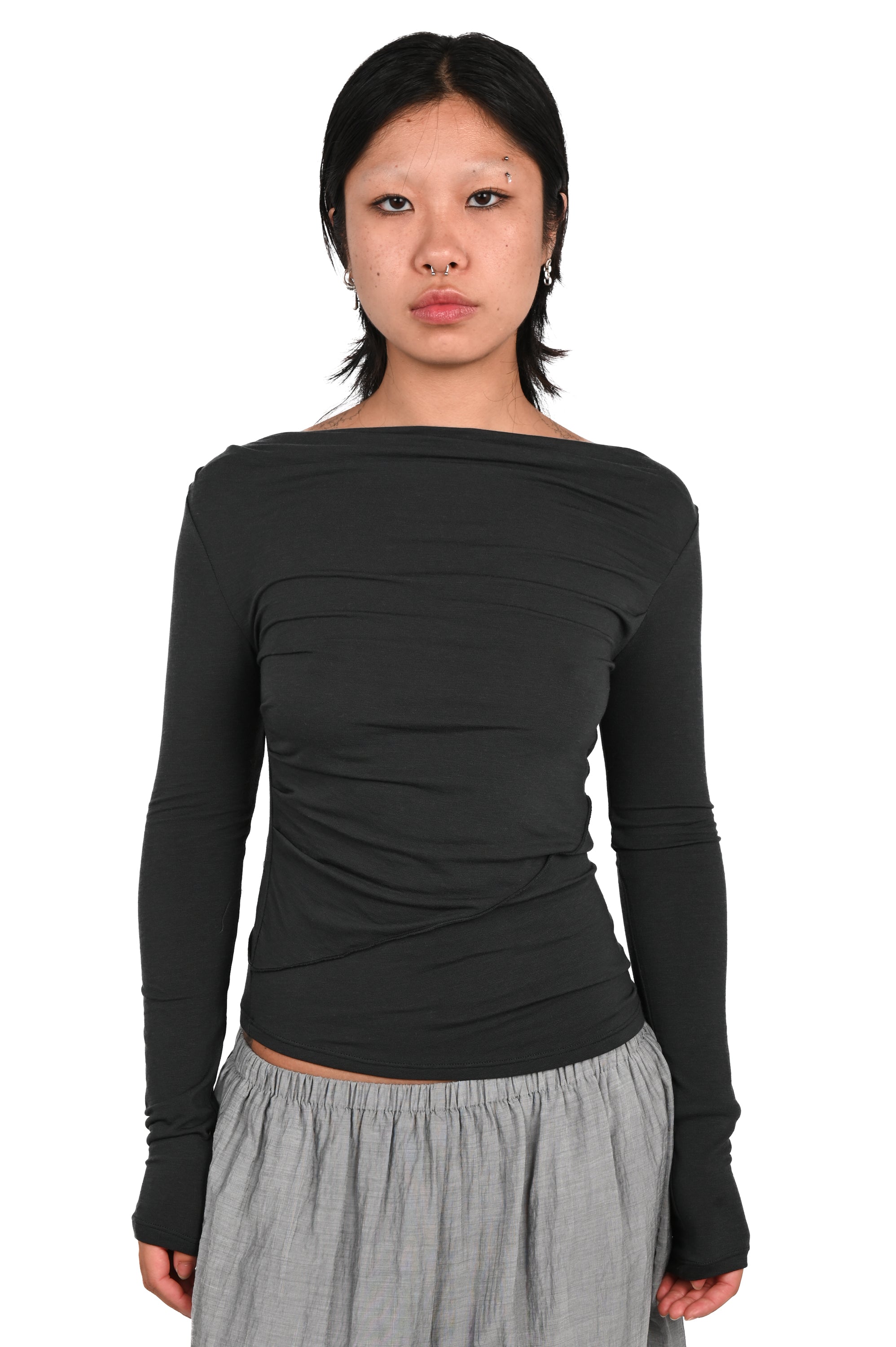 Geel - Drew Top - Gloom