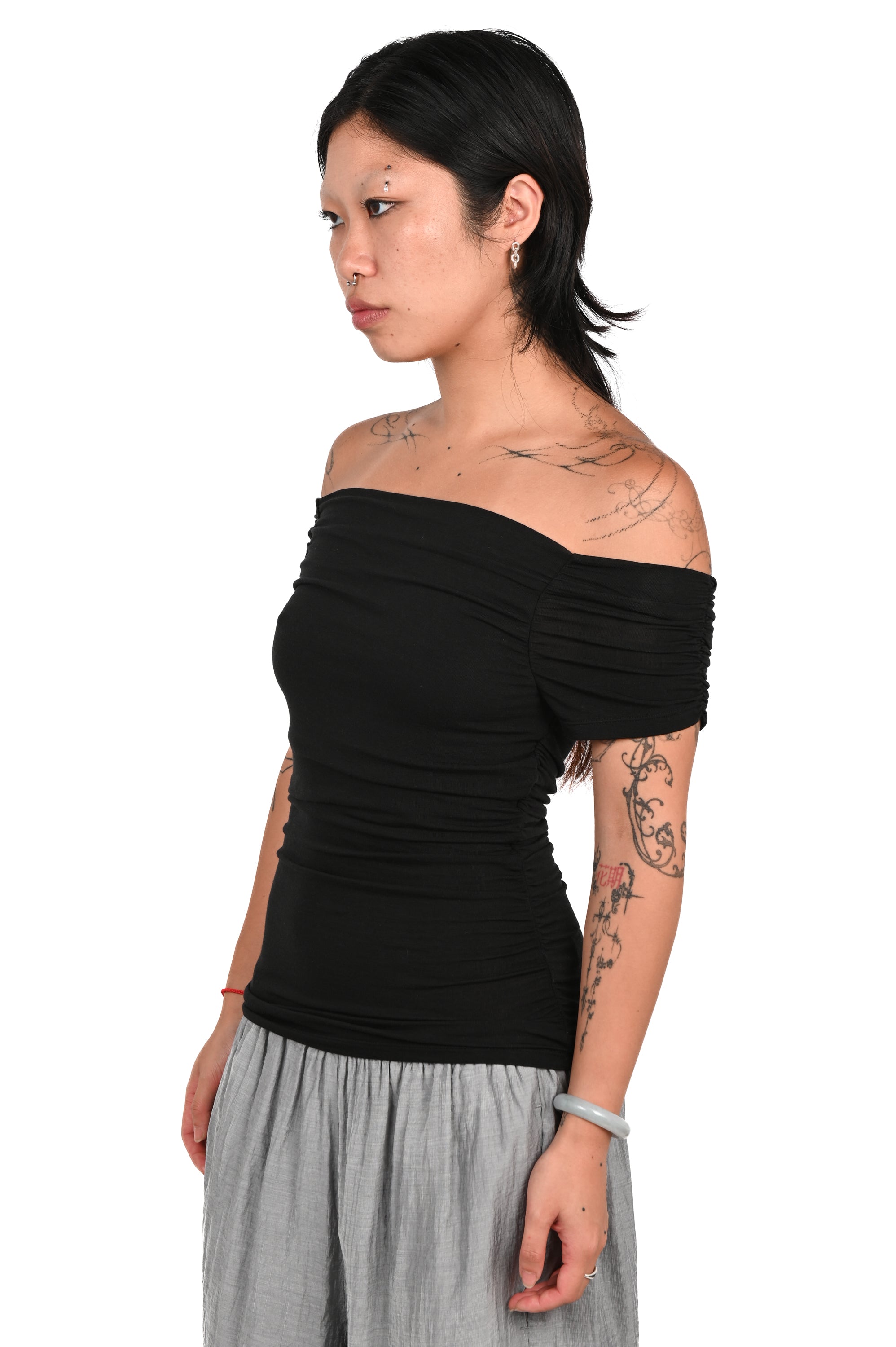 Geel - Halle Top - Black
