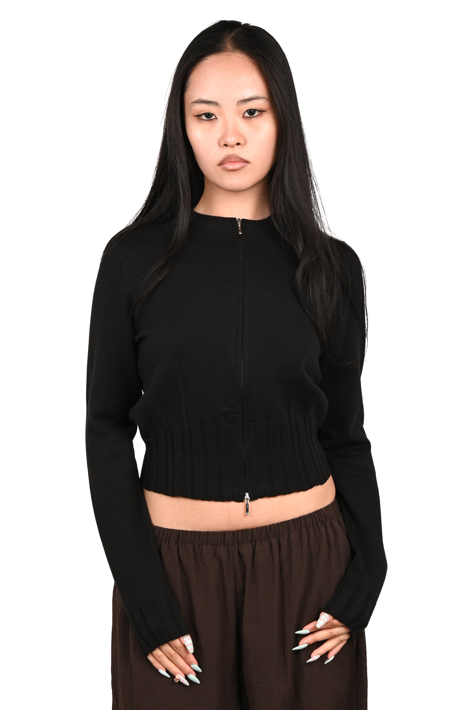 Geel - Dennis Cardigan - Black