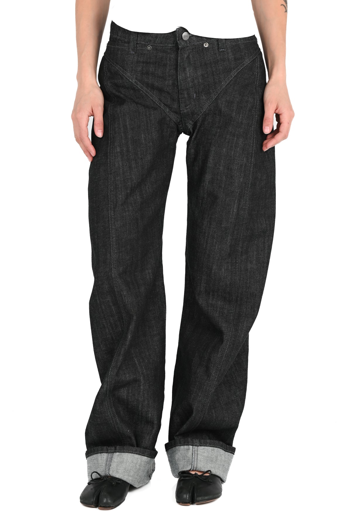 KAHE - Tell Me No Jean - Black Slub