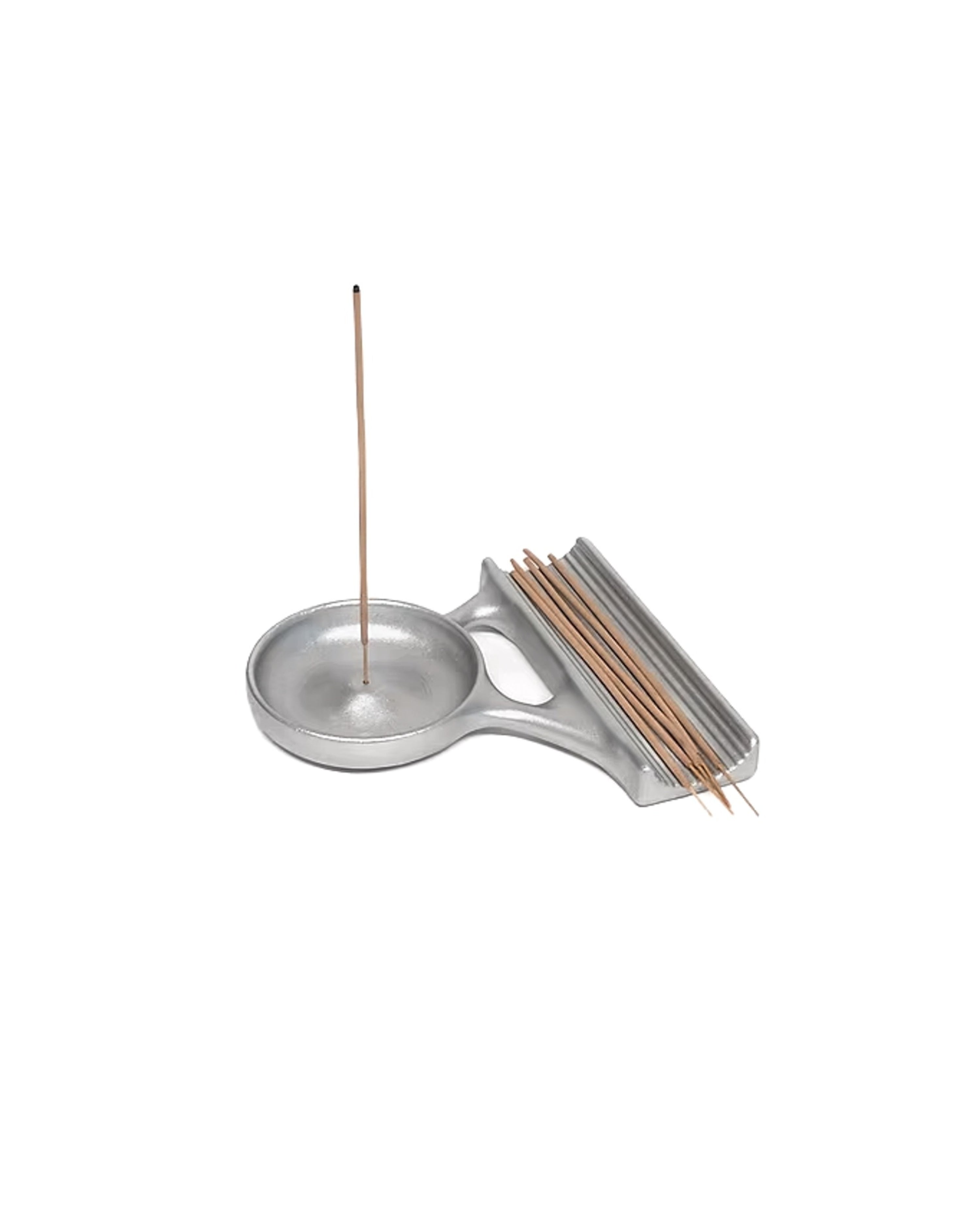 Matan Fadida - Incense Holder System - Silver