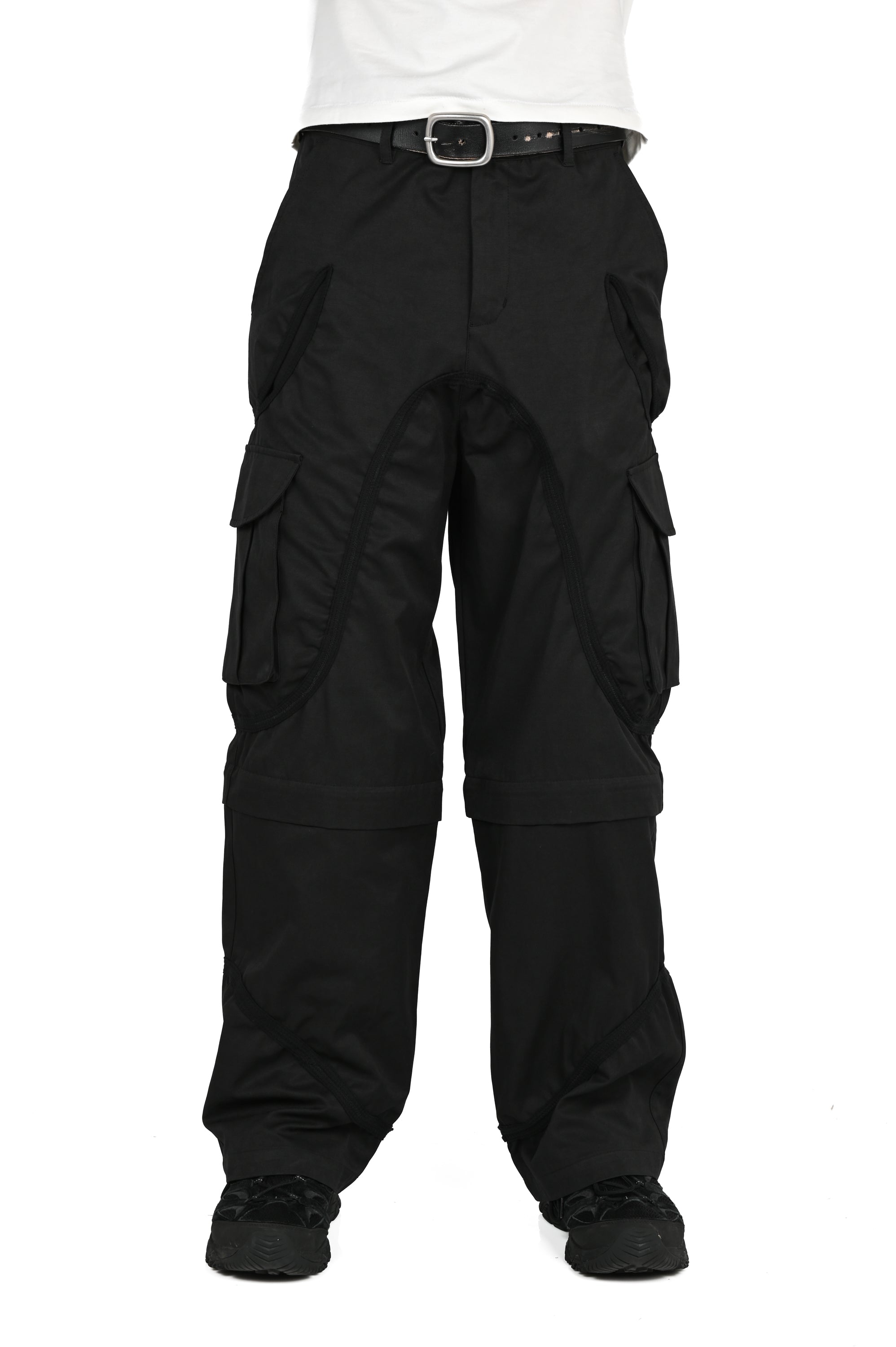 KAHE - Entwine Zip-off Cargo Pant - Black