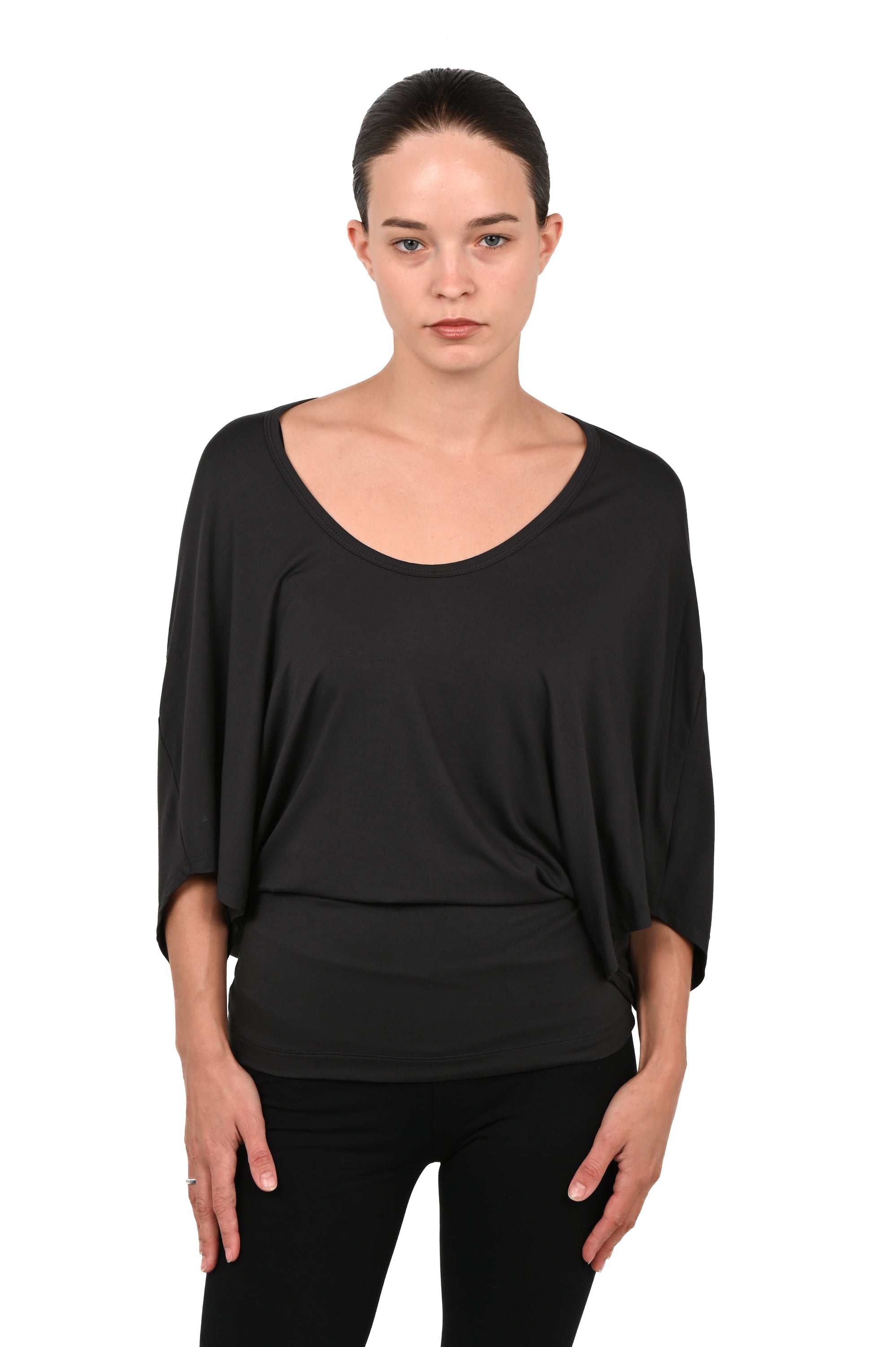 Olivia Rowan - Liquid Tee - Charcoal