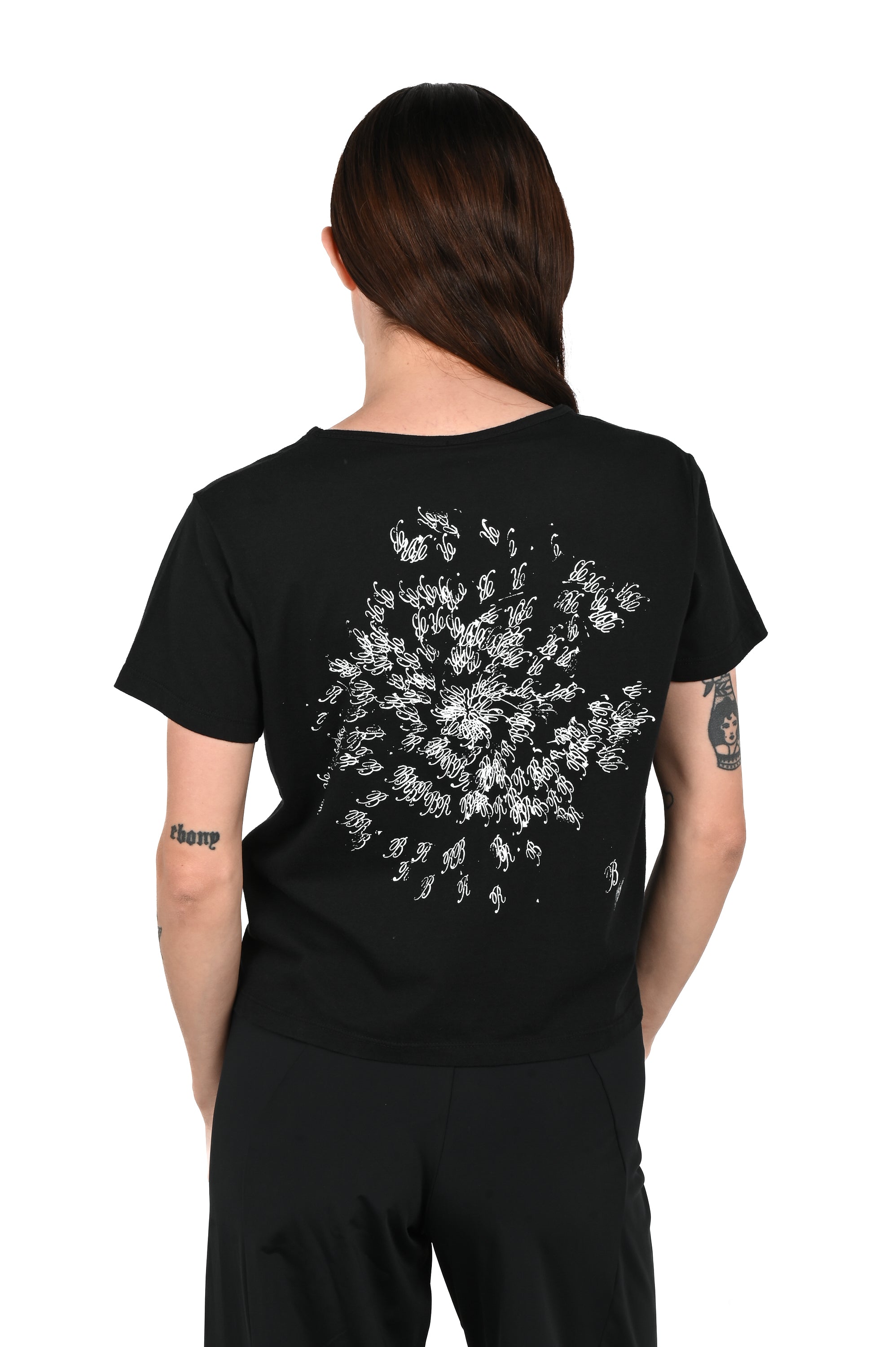 Be Right Back - Just Spiralling T-Shirt - Black