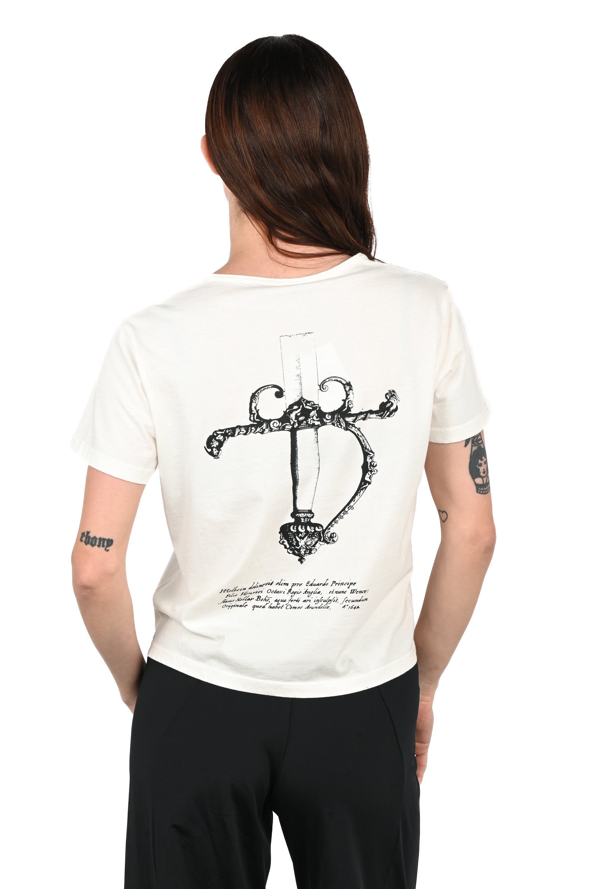 Be Right Back - Two of Swords T-Shirt - White