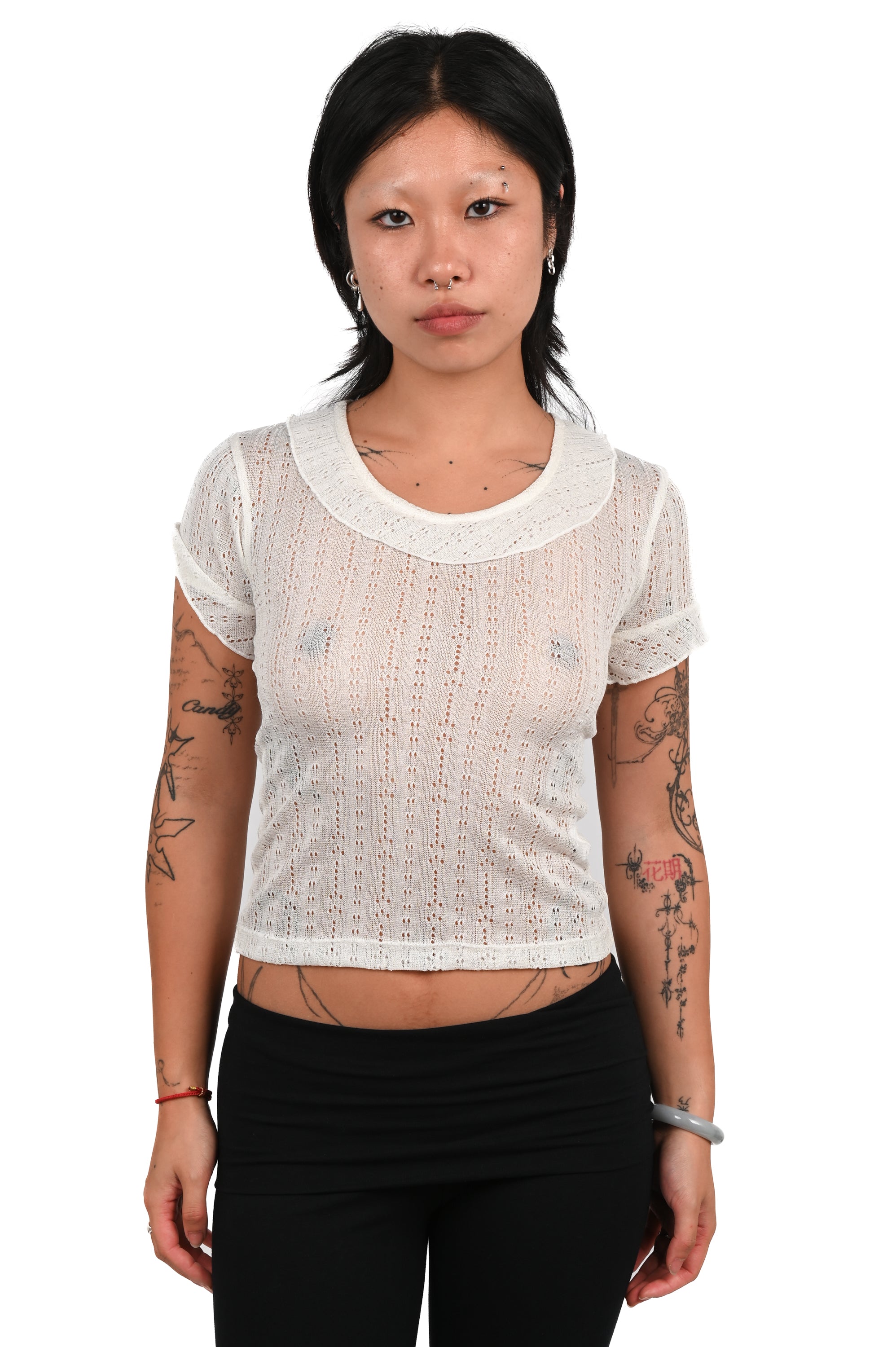 Sabi The Label - Eyelet Top - White