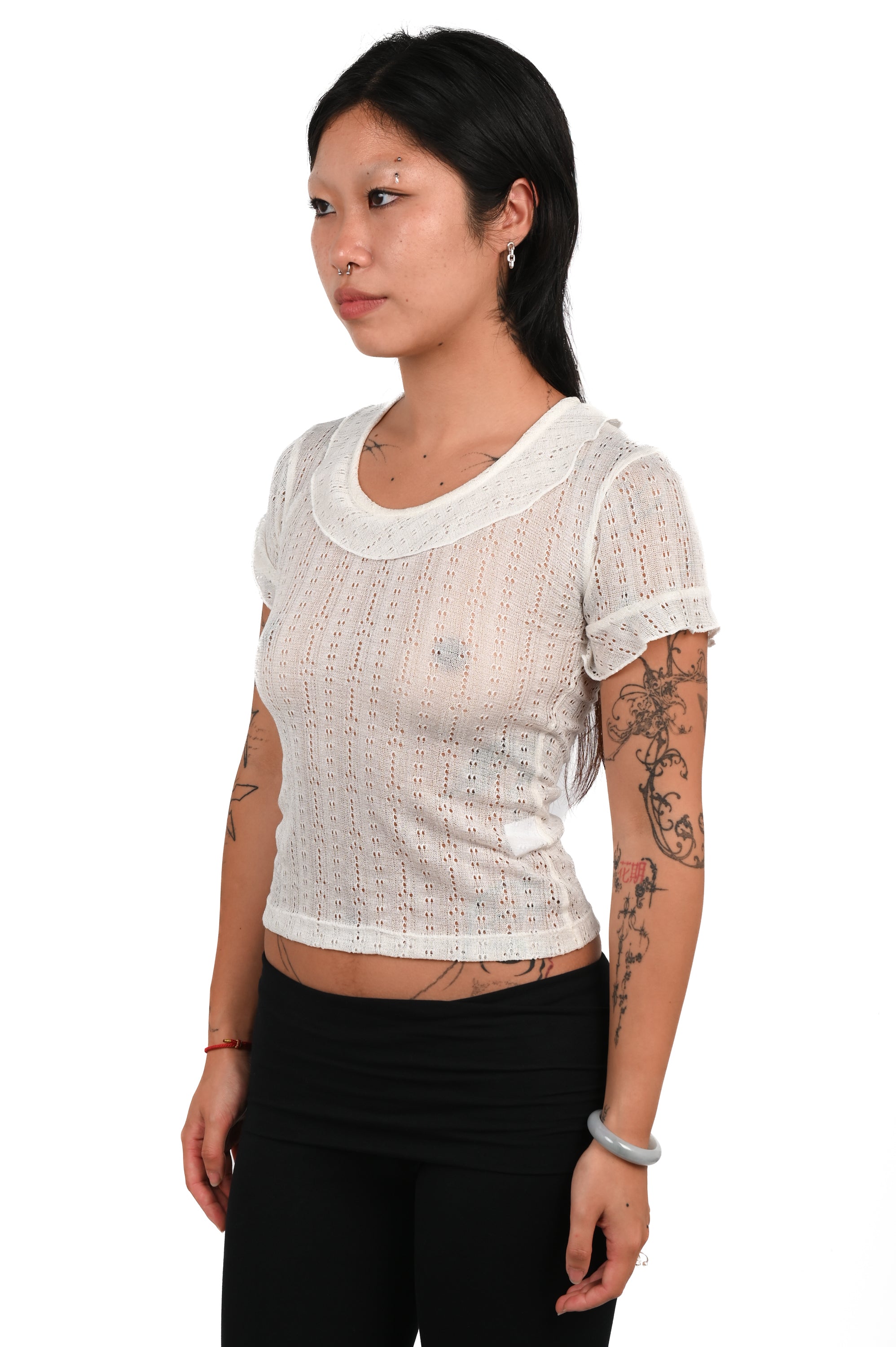 Sabi The Label - Eyelet Top - White