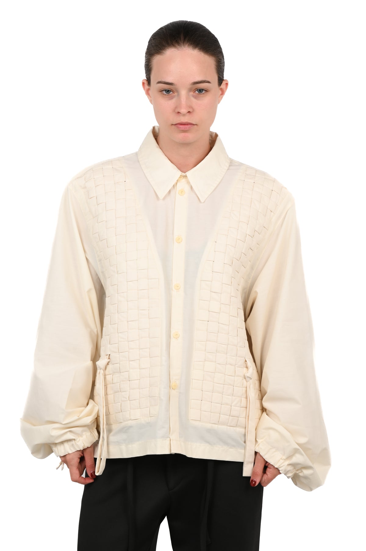 Iti Clothes - Lattice Shirt - Bone
