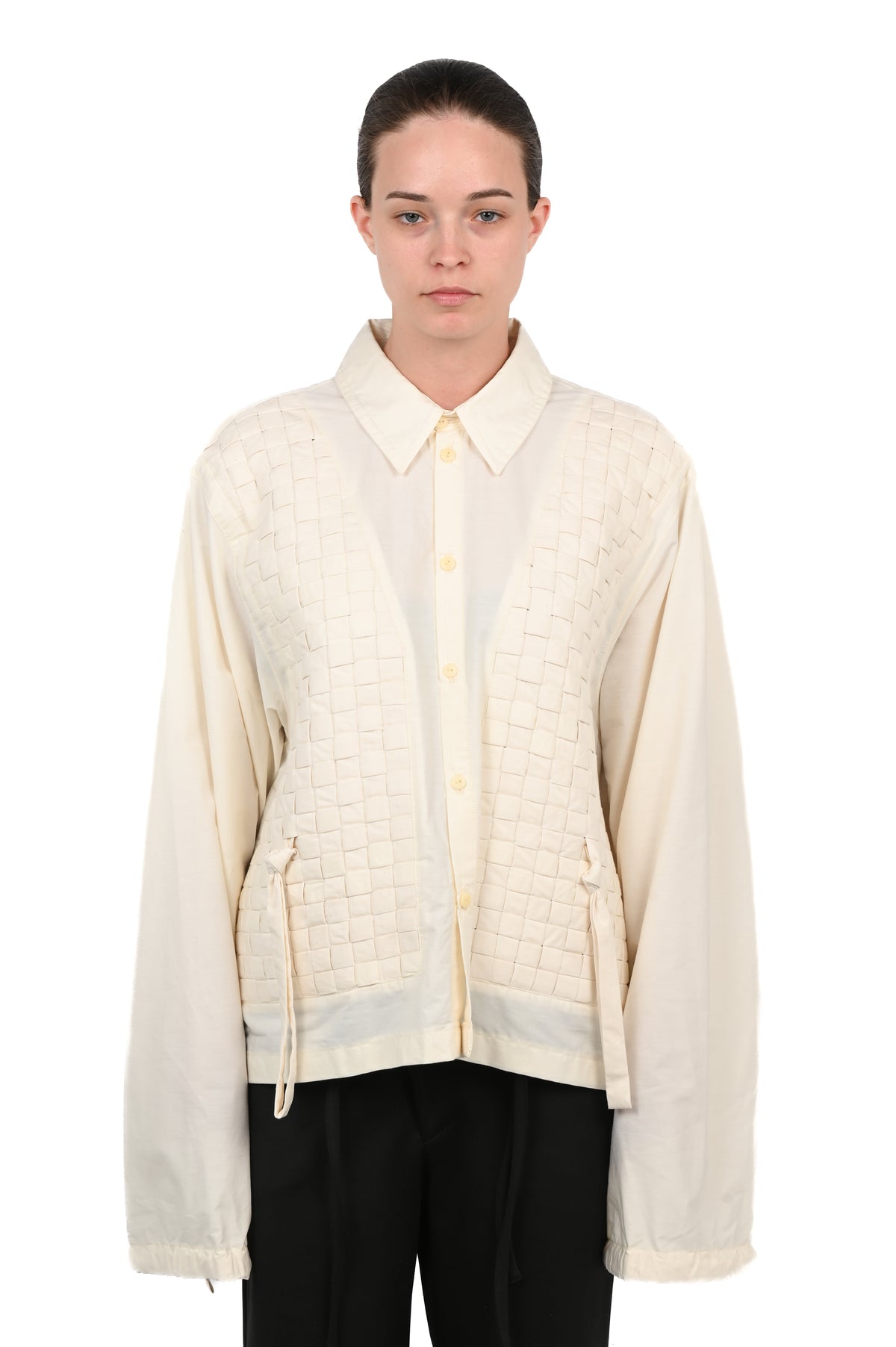 Iti Clothes - Lattice Shirt - Bone