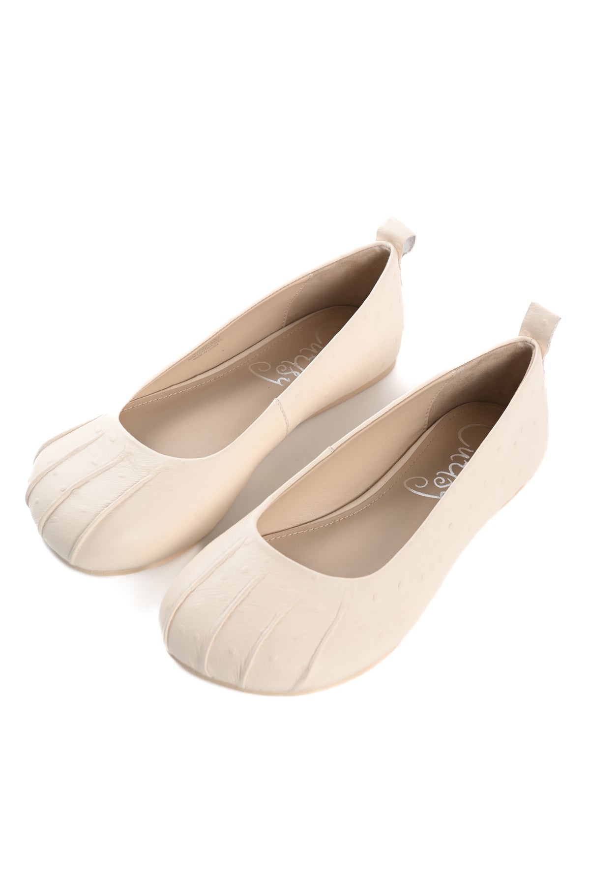 Curtsy - Nixie Barefoot Flat - Ostrich