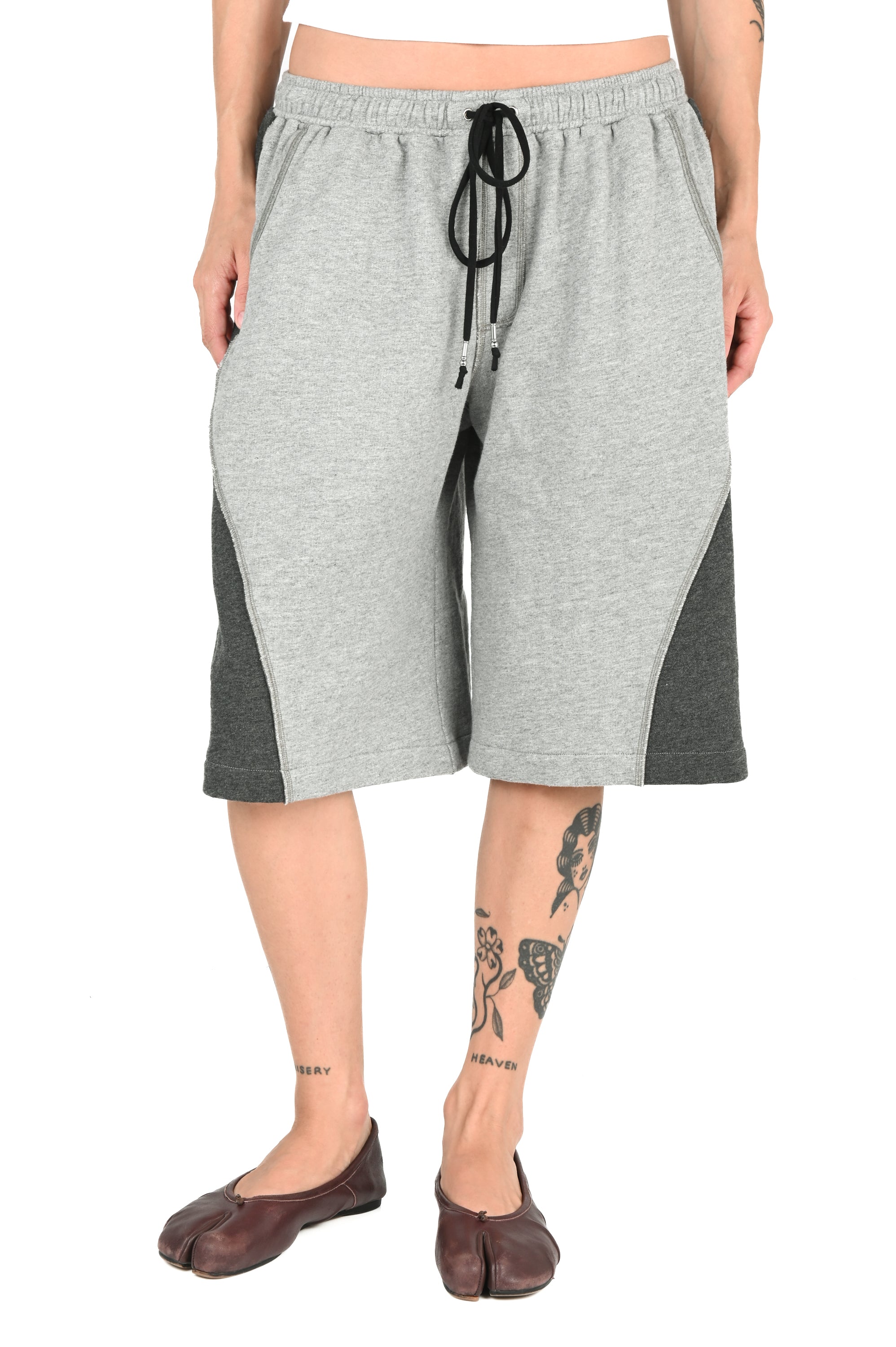Spitsubishi - Track Shorts - Grey