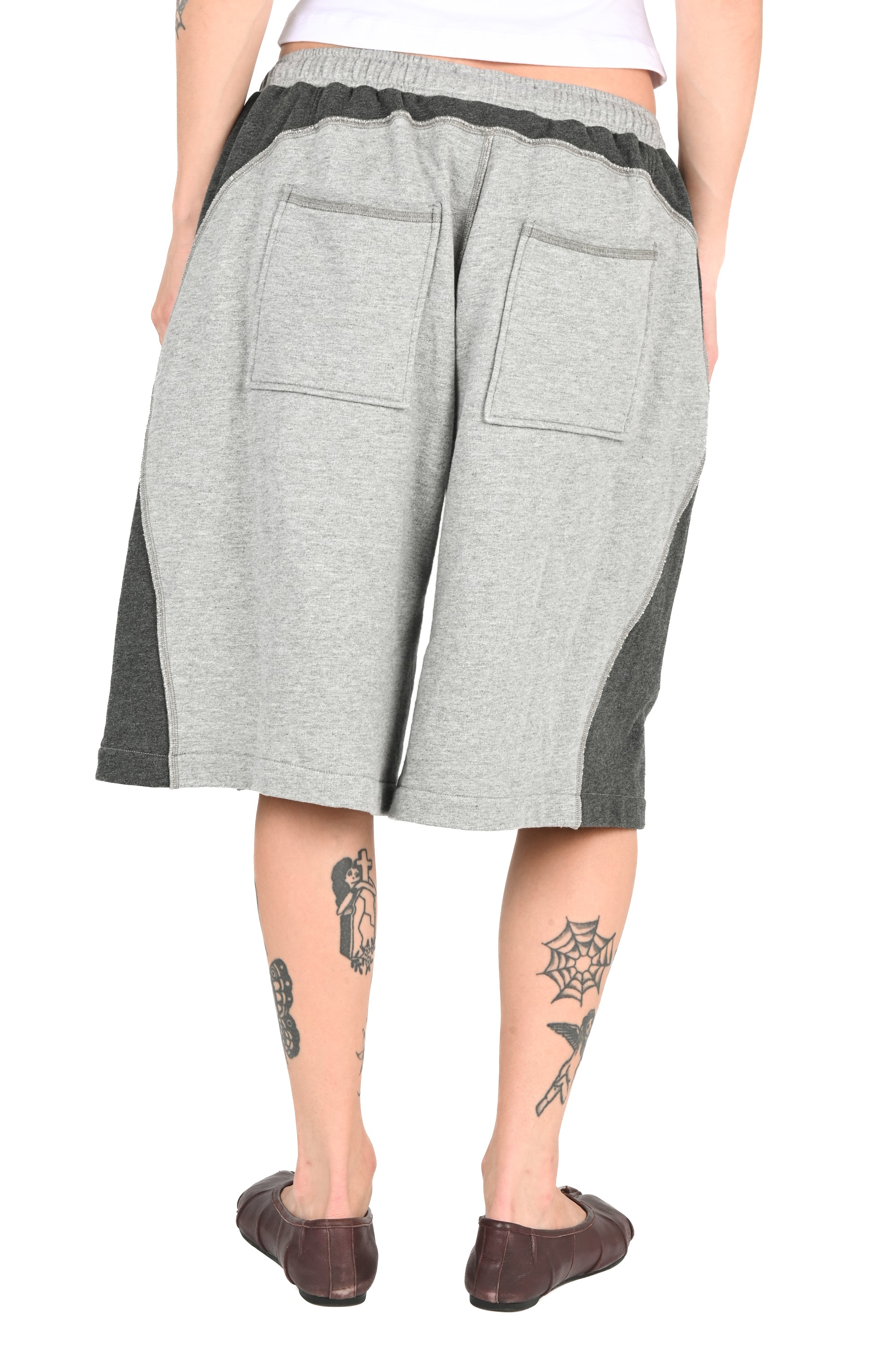 Spitsubishi - Track Shorts - Grey