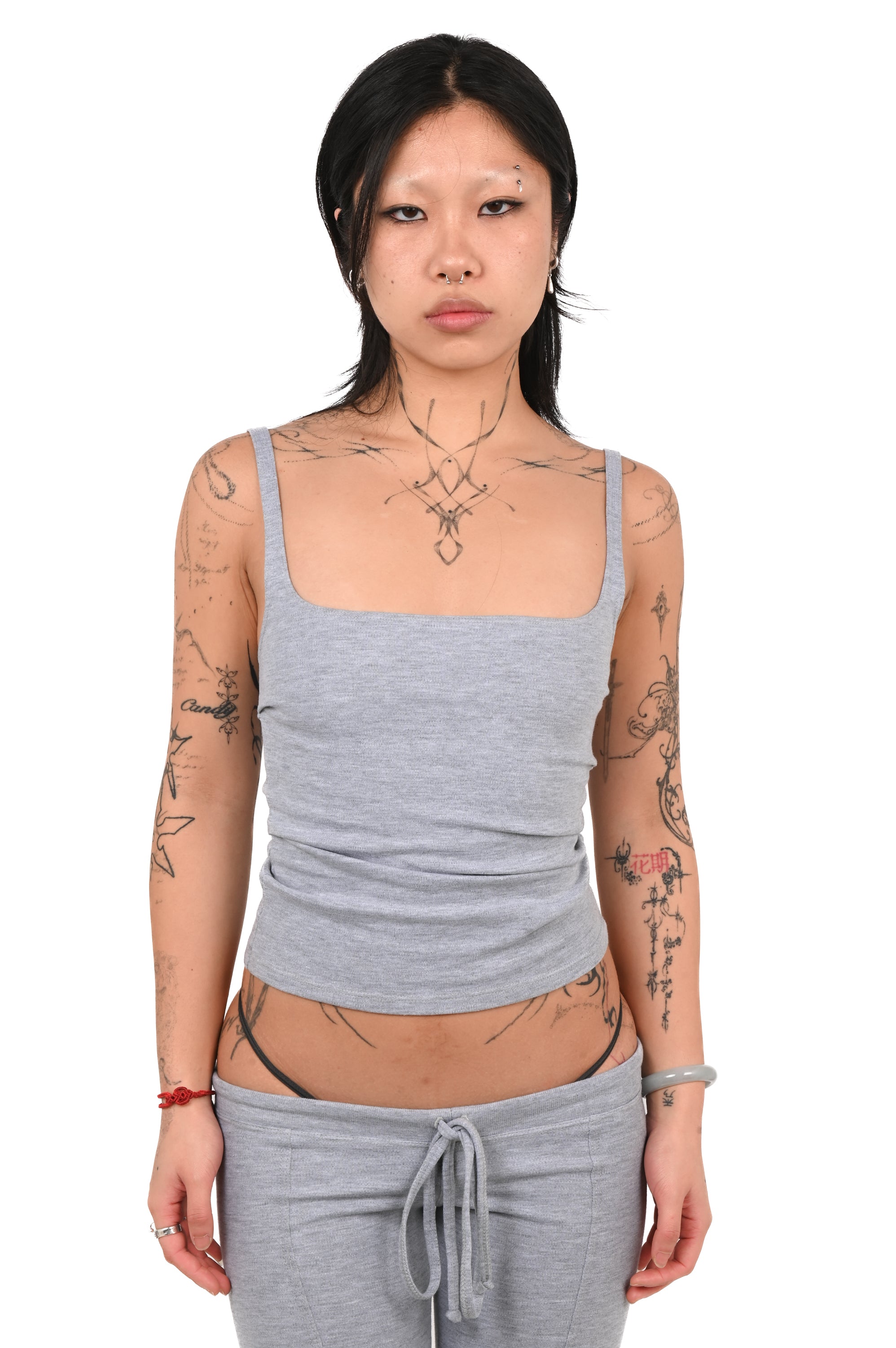 Vika - Tight Top - Grey