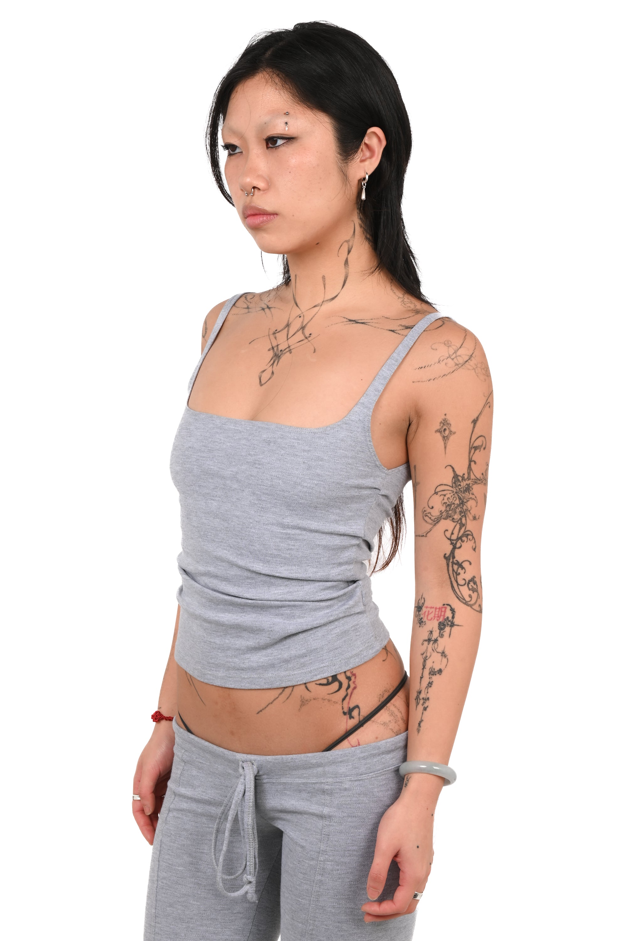 Vika - Tight Top - Grey