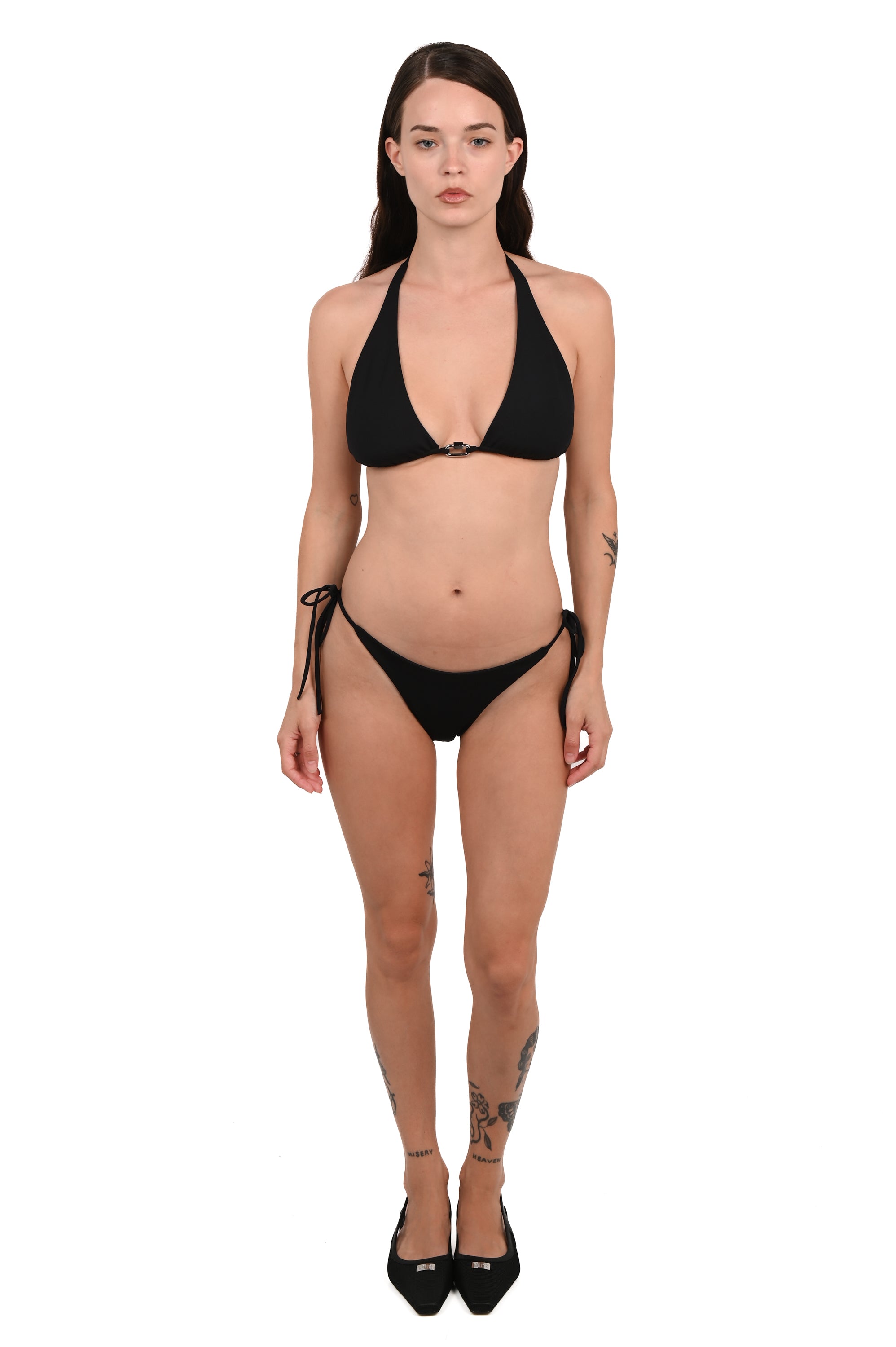 ZIAH - Hardware Tie Bottom - Black